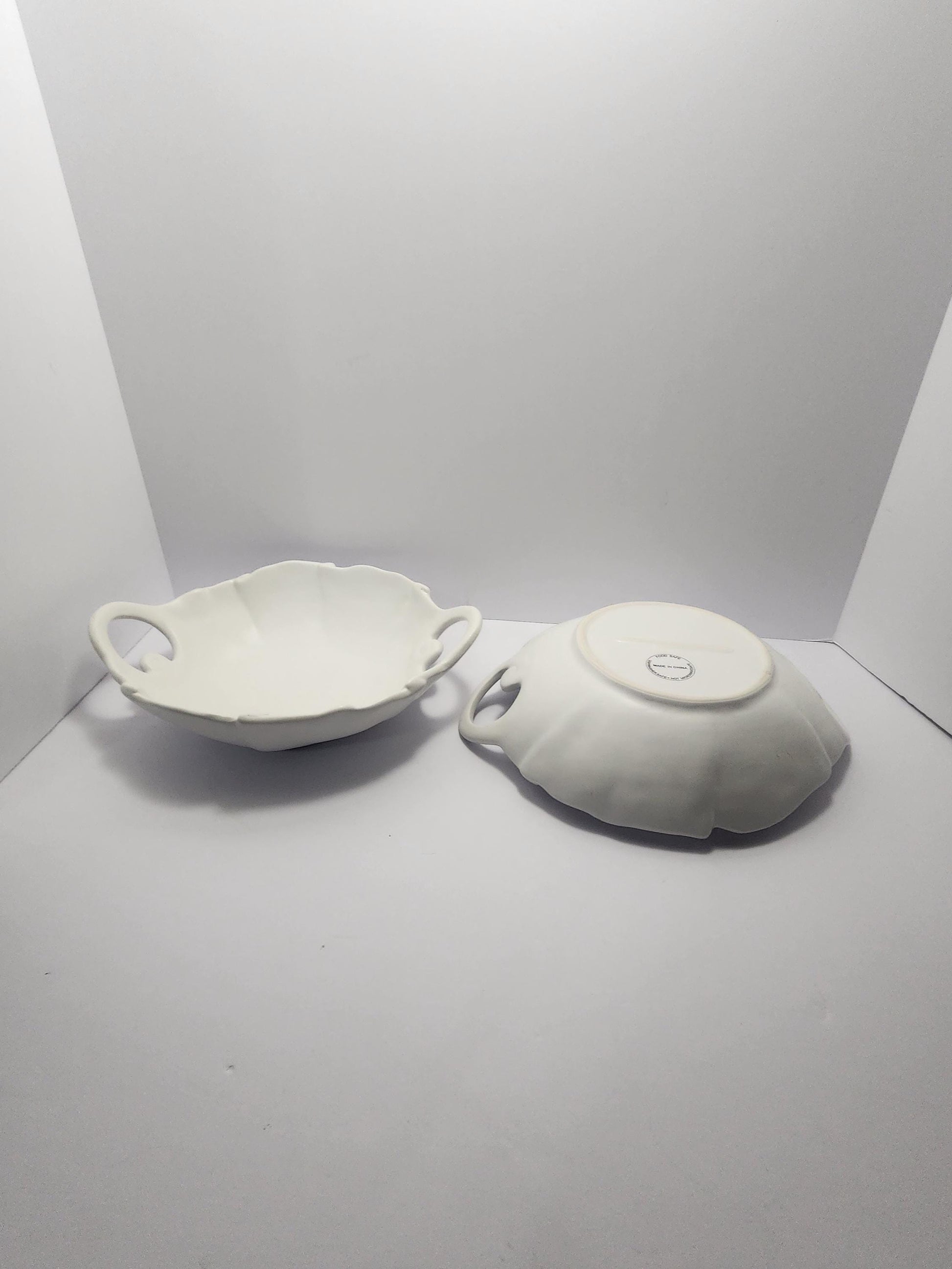 Vintage Ceramic Bowls With Handles - 1 Per Order - Ceramic Bowls - Cooking - Mixing Bowls - Bowl With Handles - Kitchenware - Dinnerware