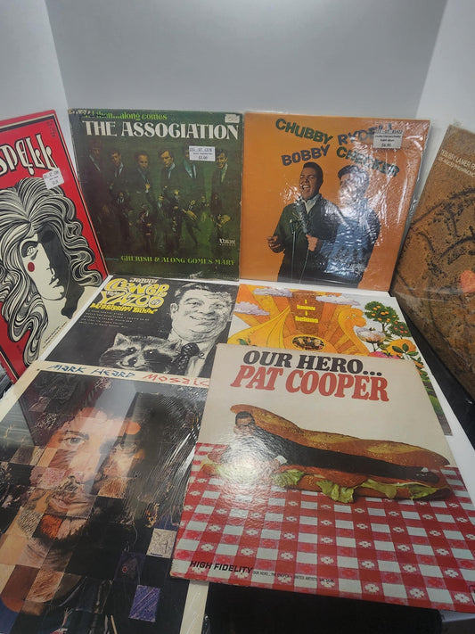 Vinyl LP Records Vintage 1980s Mixed LOT Of 8 - Godspell - Records - Vinyl - Vinyl Records - Pat Cooper - The Association