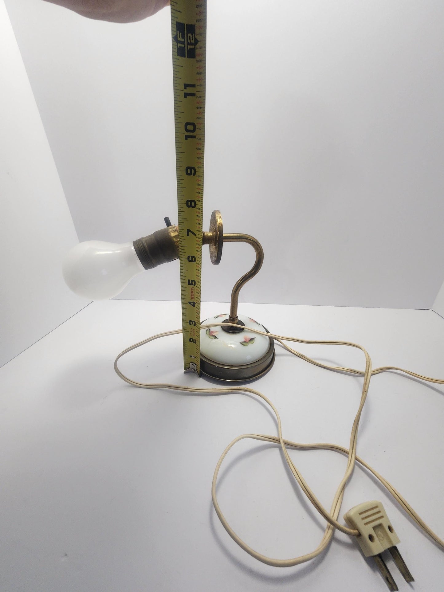 Rare Antique 1970s Industrial Brass Lamp Light Wall Hanging Possible - Industrial Lamps - Lamps - Lights - Antiques - Antique Lights - Wall