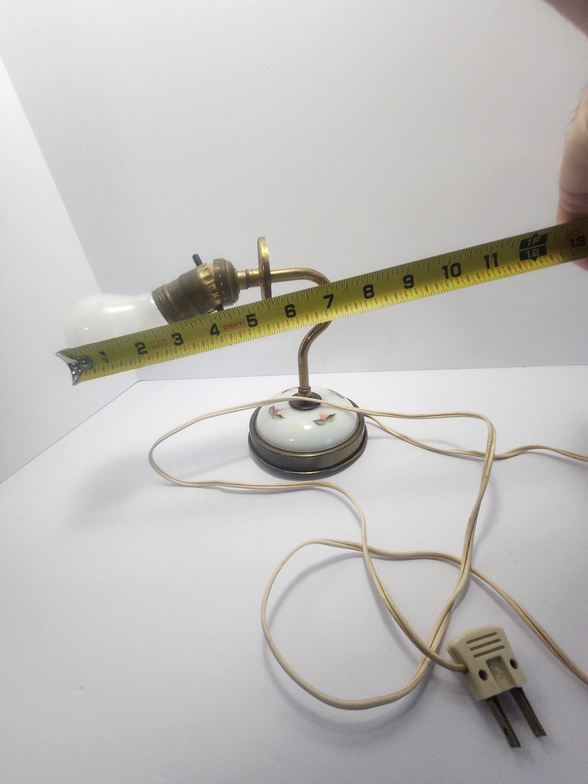 Rare Antique 1970s Industrial Brass Lamp Light Wall Hanging Possible - Industrial Lamps - Lamps - Lights - Antiques - Antique Lights - Wall