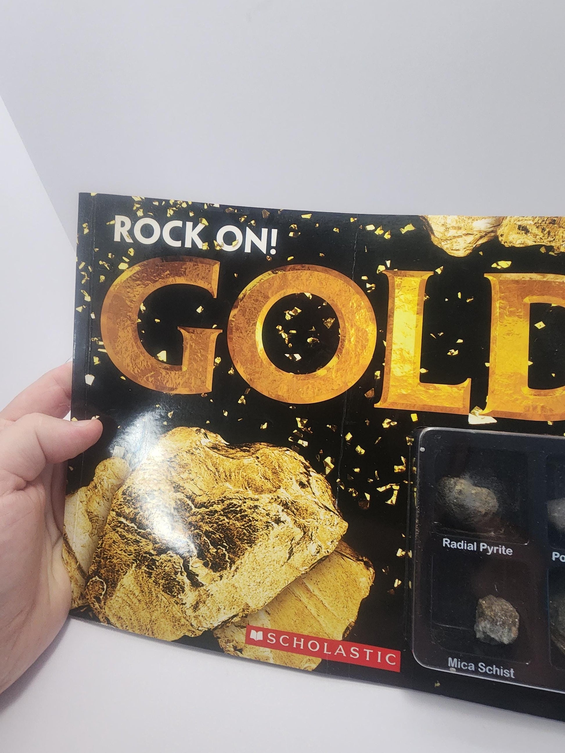 Rock On Gold Children's Book & Activity Set - Books - Gold - Minerals - Rocks - Learning Books - Science - Science Books