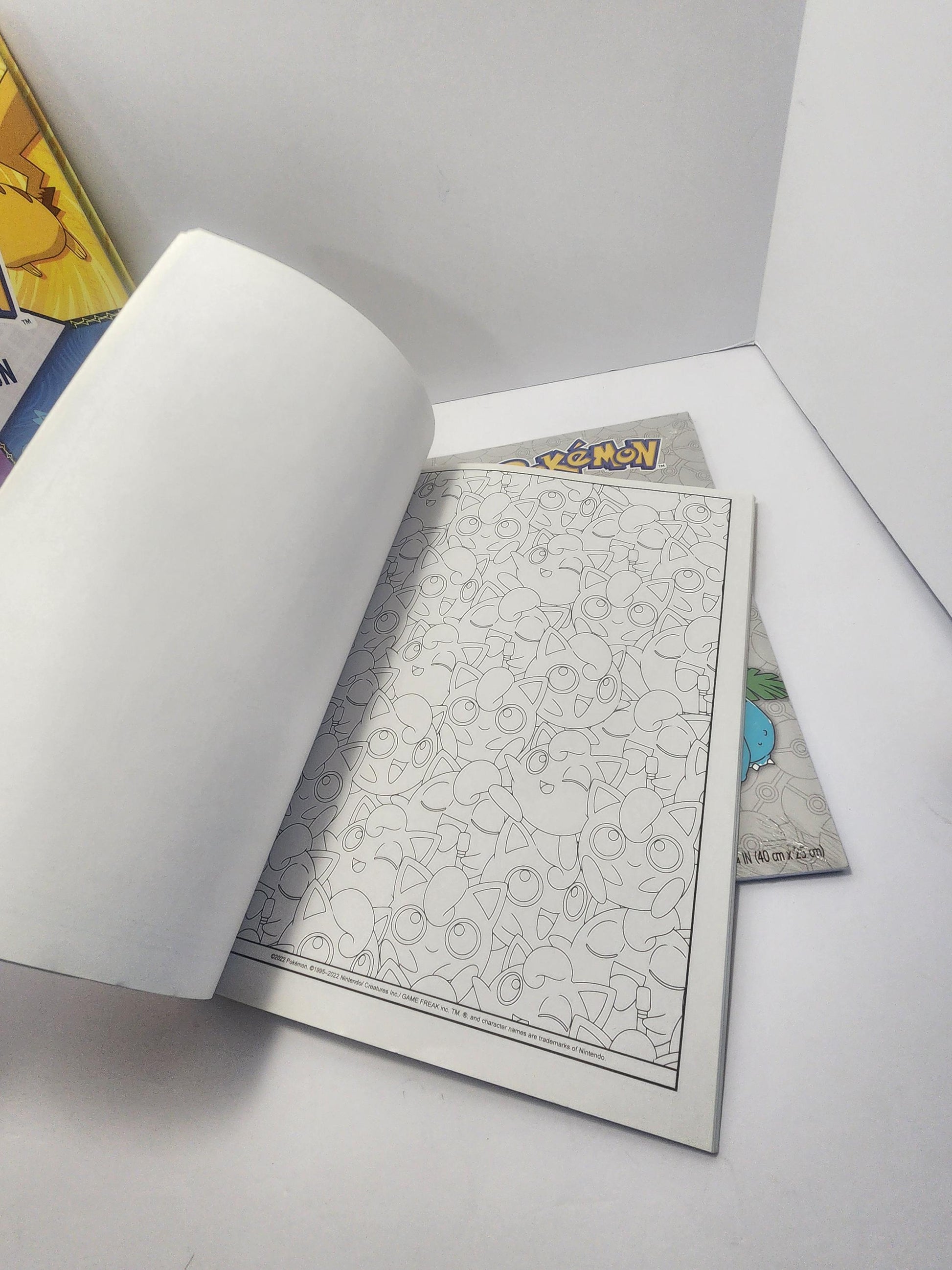 Pokemon LOT Of 3 Coloring Books Story Book and Poster - Posters - Tcg - Pokemon - Pokemon Gifts - Coloring Books - Story Books - Pokemons