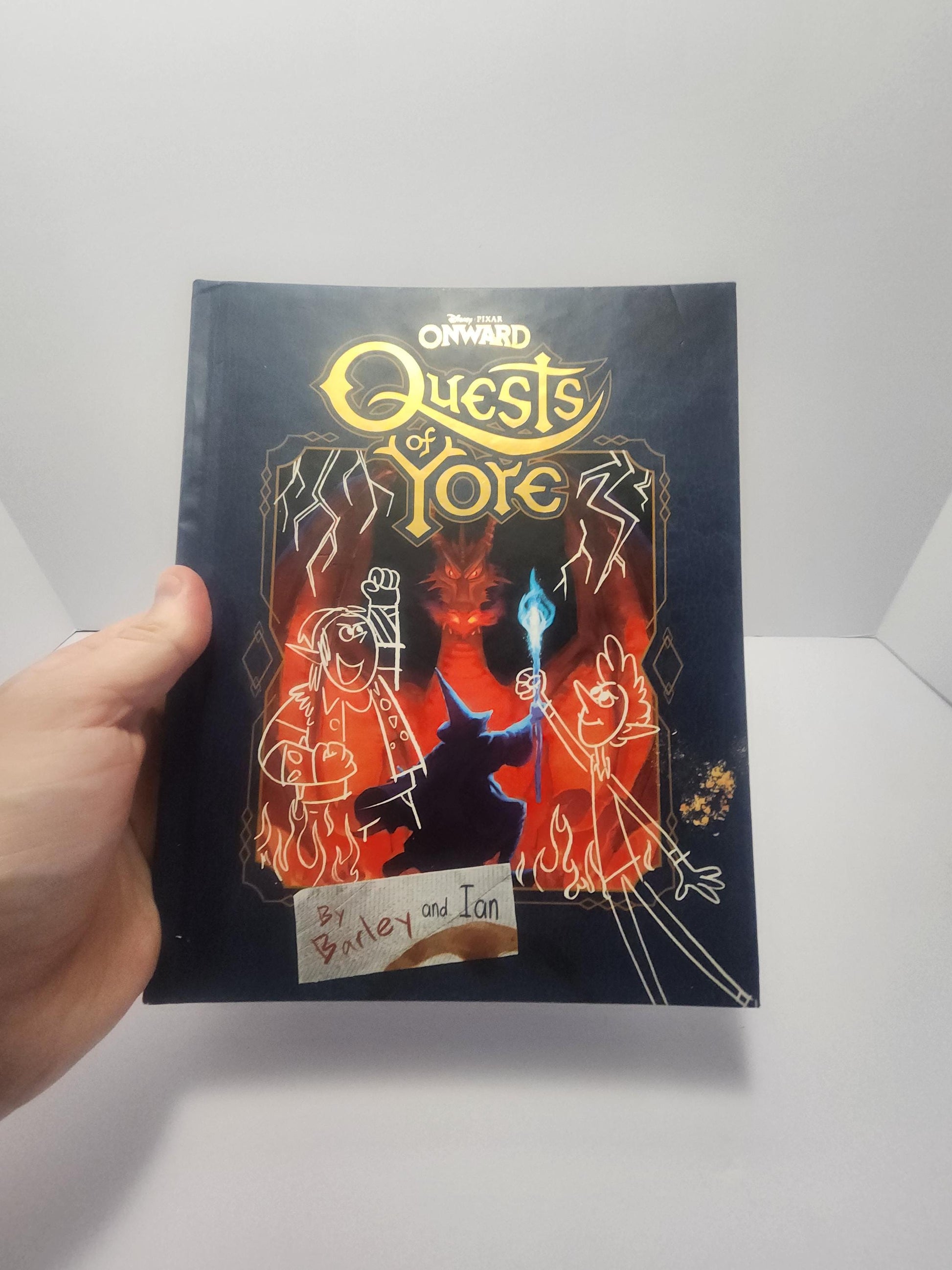 Disney Pixar Onward Quests Of Lore Book - Books - Lore - Wizards - Onward - Onward Toys - Disney - Pixar - Children's Books