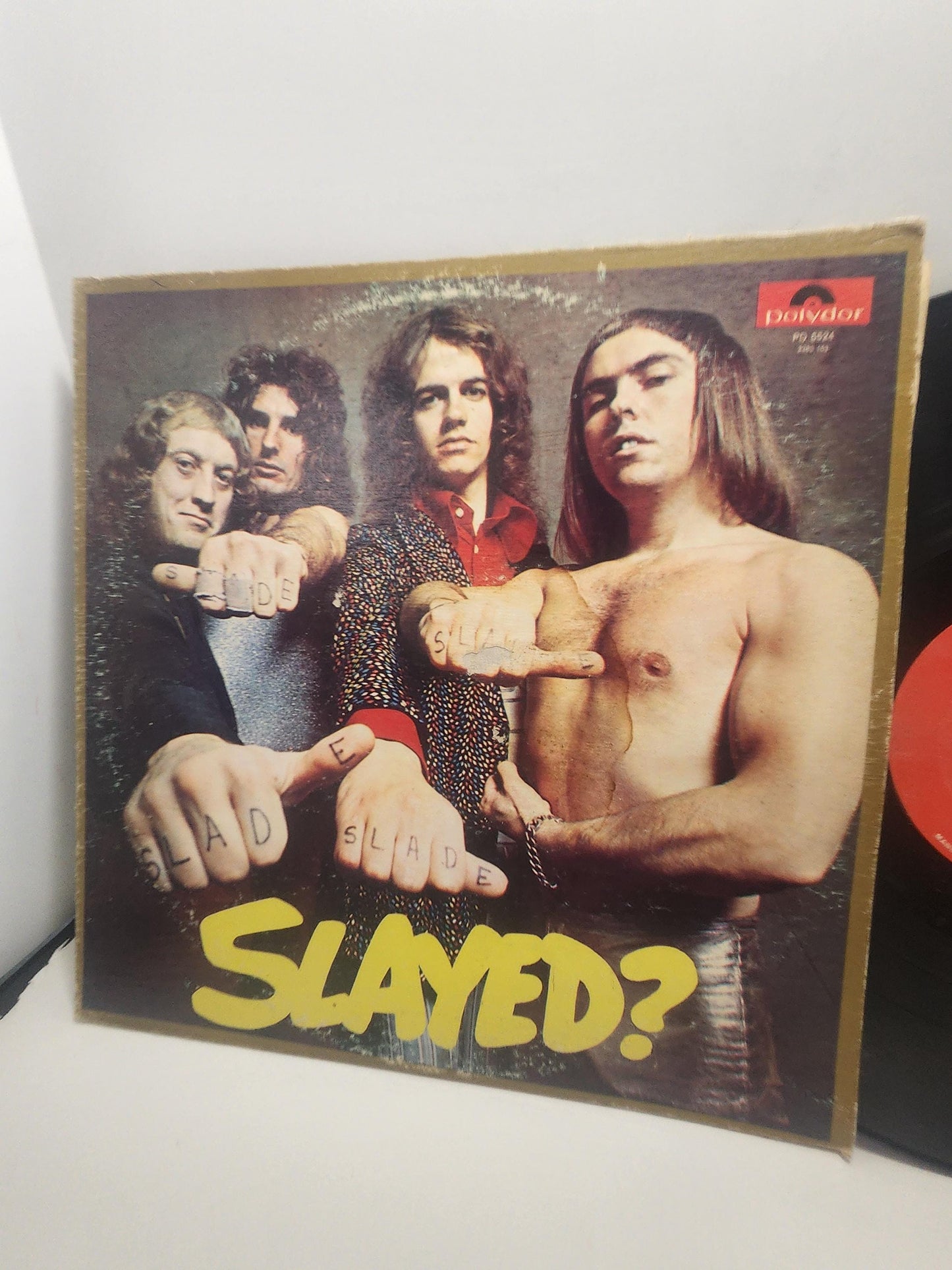 Slayed 1980s Orginal Red Label Vinyl LP Record - Red Label - Orginal Records - Vinyl Z Vinyl LP Records - Slayed - Slayed Records