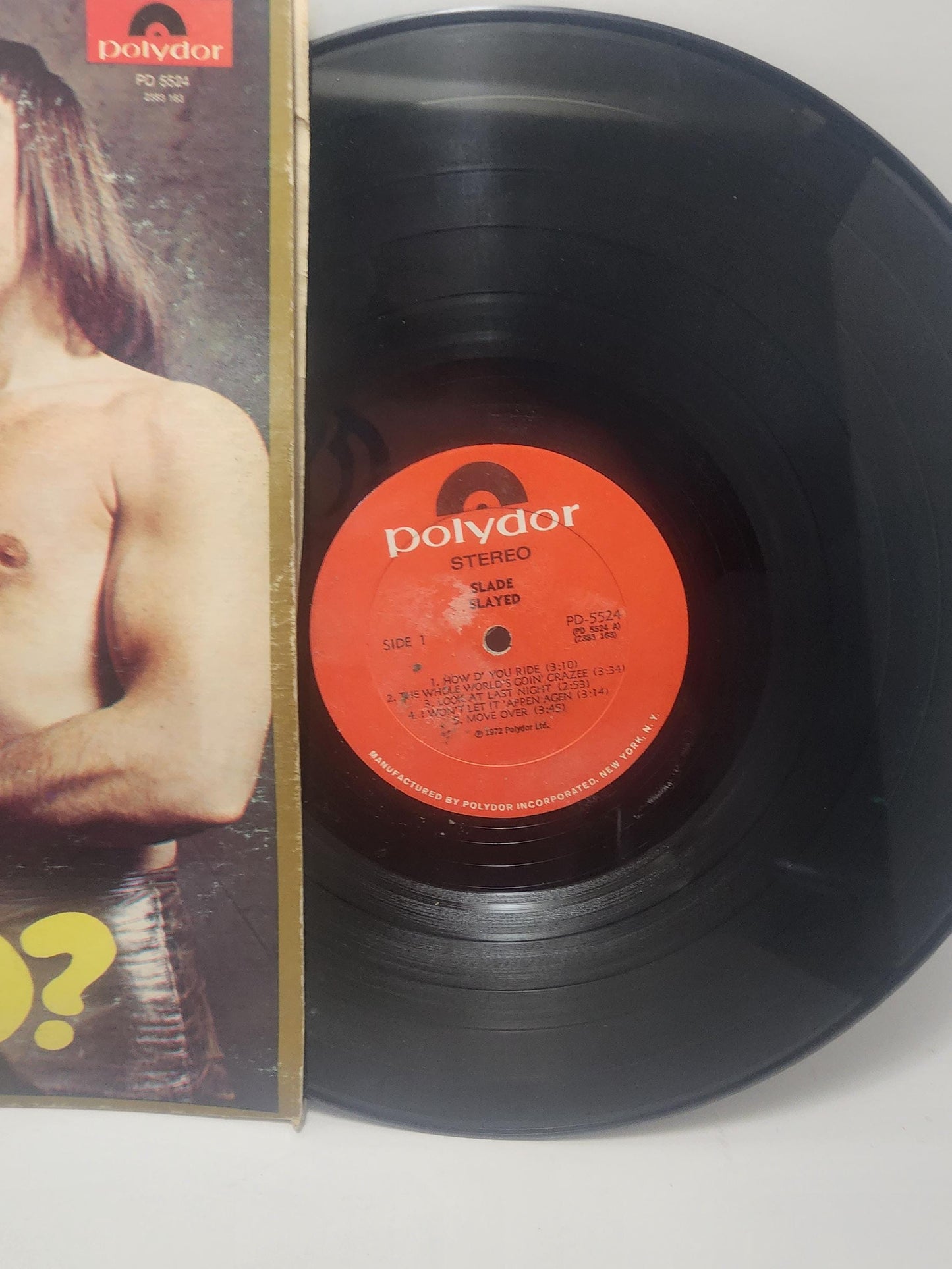 Slayed 1980s Orginal Red Label Vinyl LP Record - Red Label - Orginal Records - Vinyl Z Vinyl LP Records - Slayed - Slayed Records