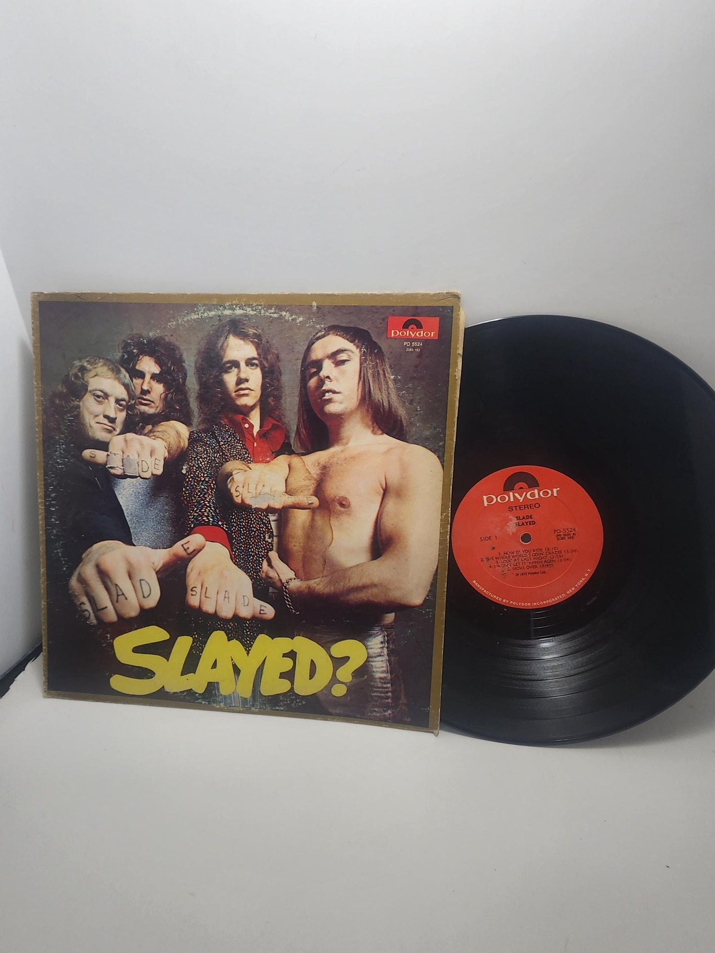 Slayed 1980s Orginal Red Label Vinyl LP Record - Red Label - Orginal Records - Vinyl Z Vinyl LP Records - Slayed - Slayed Records