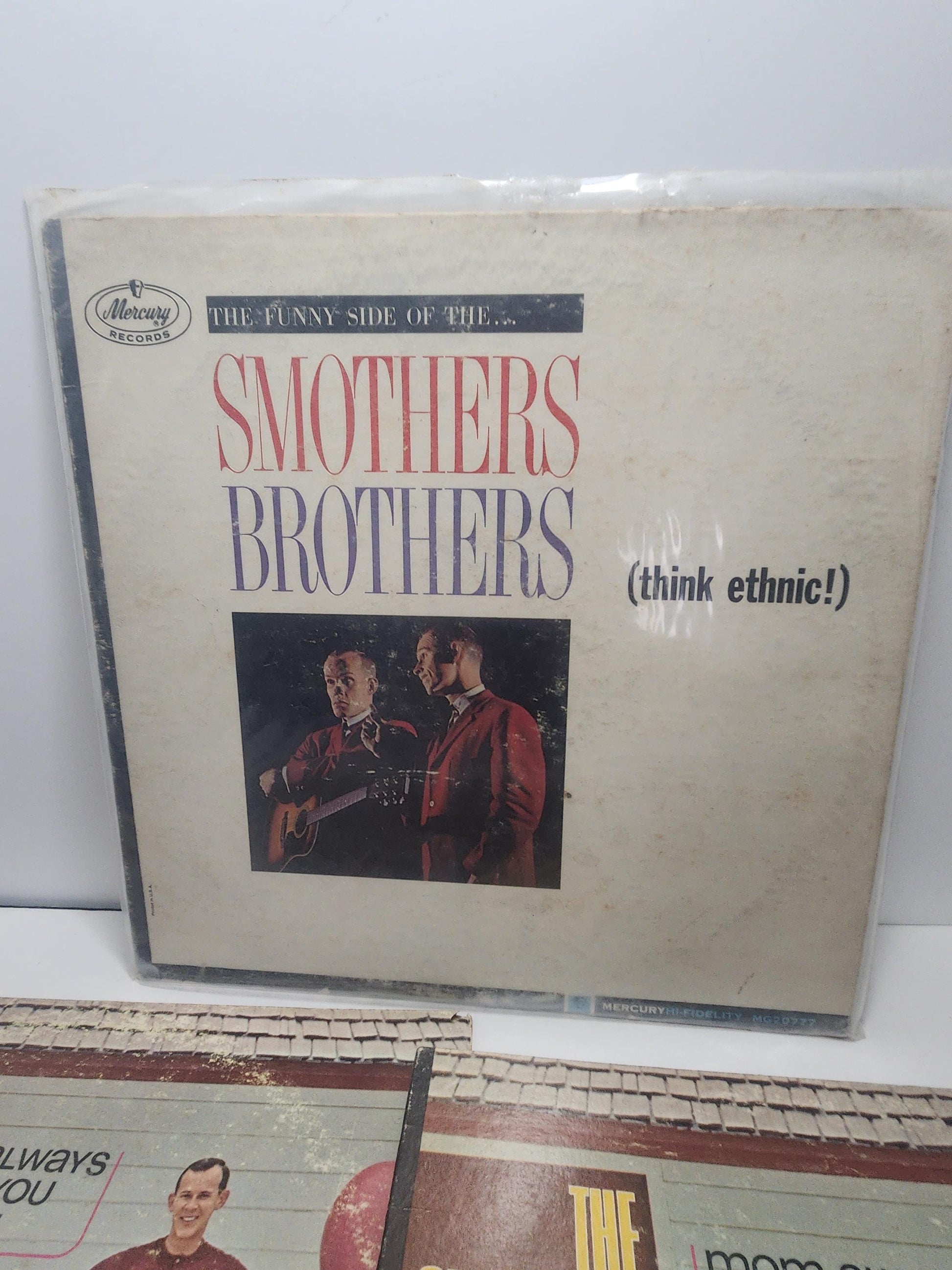 The Smothers Brothers 1980s Vintage Vinyl Record - Vinyl - Vinyl Records - Records - LP Records - Brothers - The Smothers Brothers