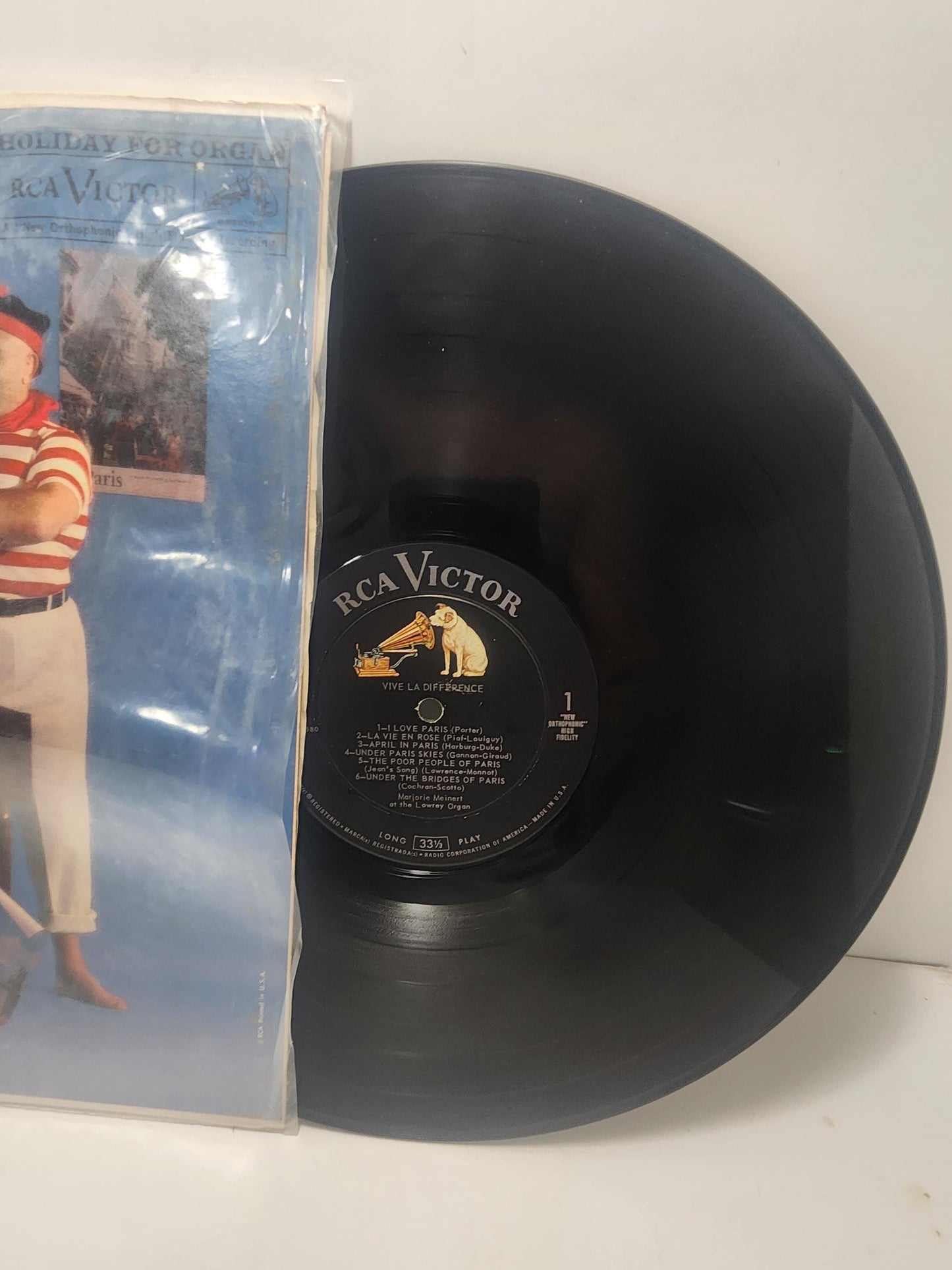 Vive La Différence by Marjorie Meinert at the Lowrey Organ - Lowrey Organ - Vive La Difference - Records - Vinyl - Vinyl Records