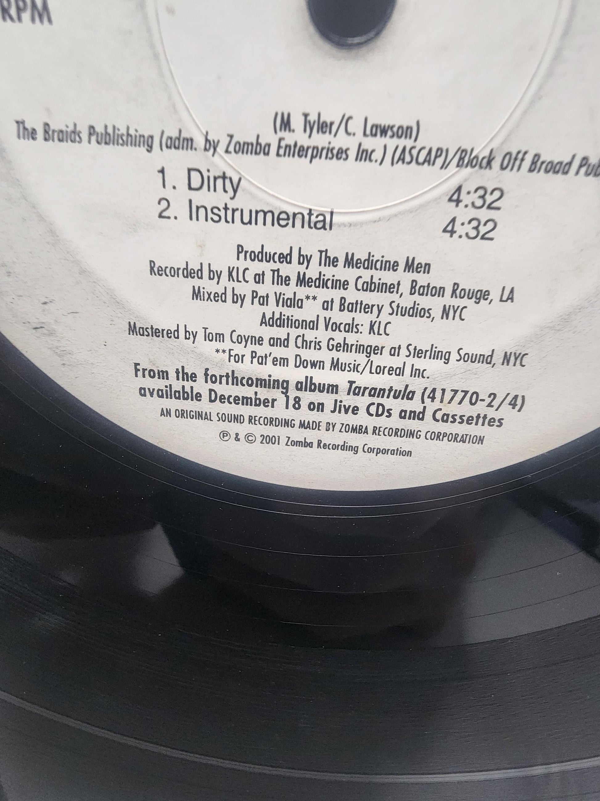 1980s Jive Vinyl Records Pussy Crook Mystical - Mystical - Pussy Crook - Jive - Jive Music - Jive Records - Vinyl - Music - Vintage Records