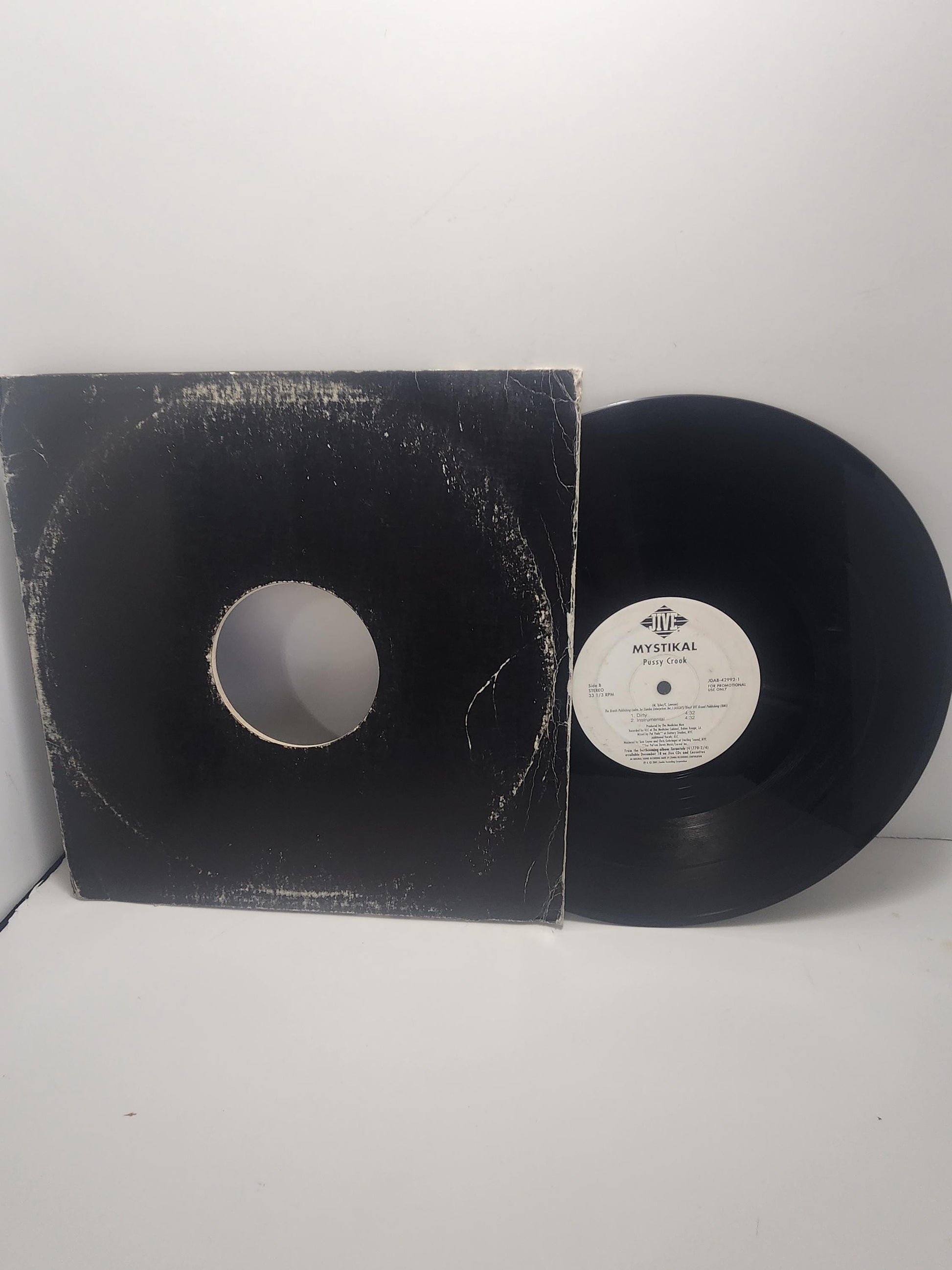 1980s Jive Vinyl Records Pussy Crook Mystical - Mystical - Pussy Crook - Jive - Jive Music - Jive Records - Vinyl - Music - Vintage Records