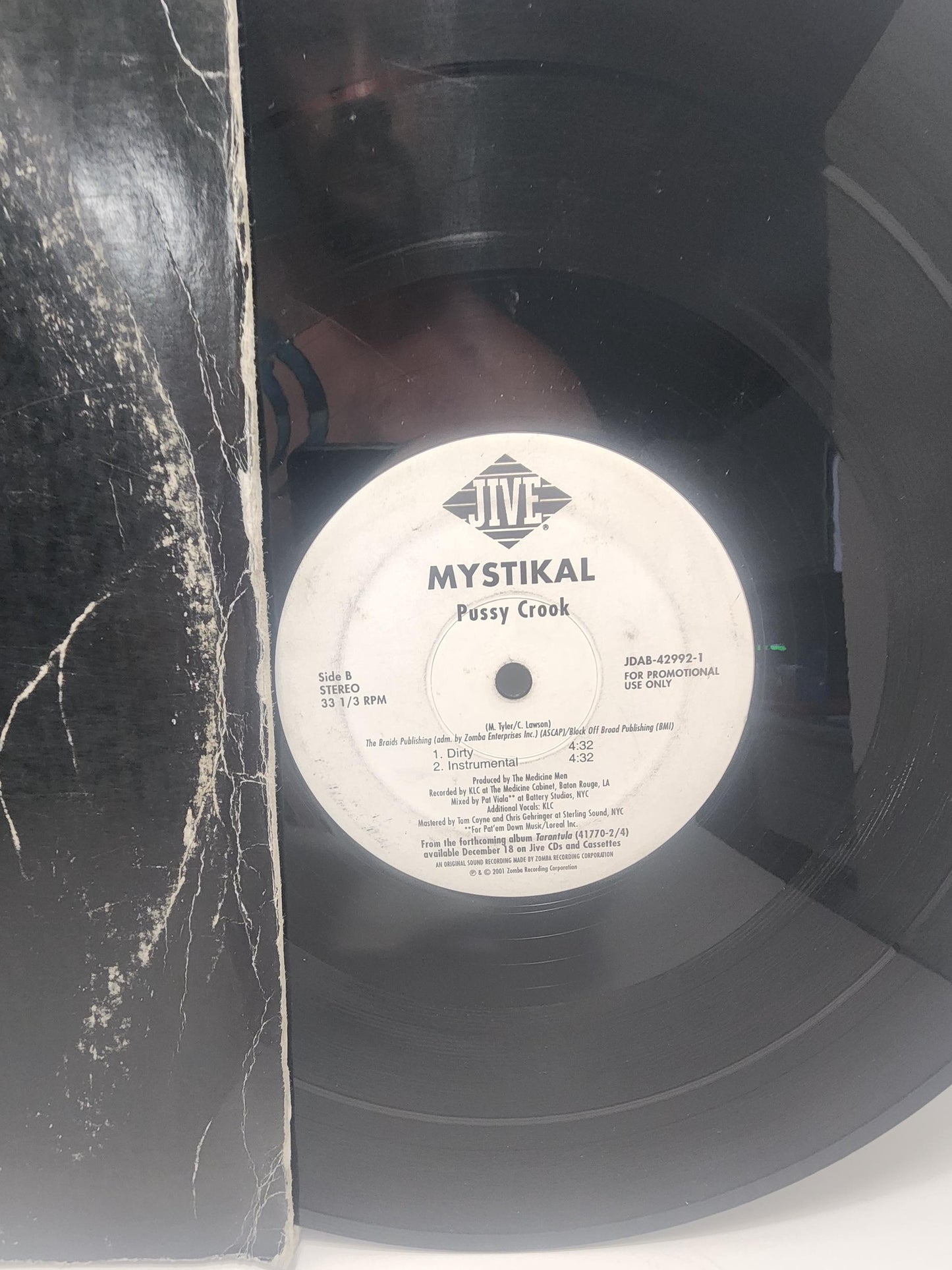 1980s Jive Vinyl Records Pussy Crook Mystical - Mystical - Pussy Crook - Jive - Jive Music - Jive Records - Vinyl - Music - Vintage Records