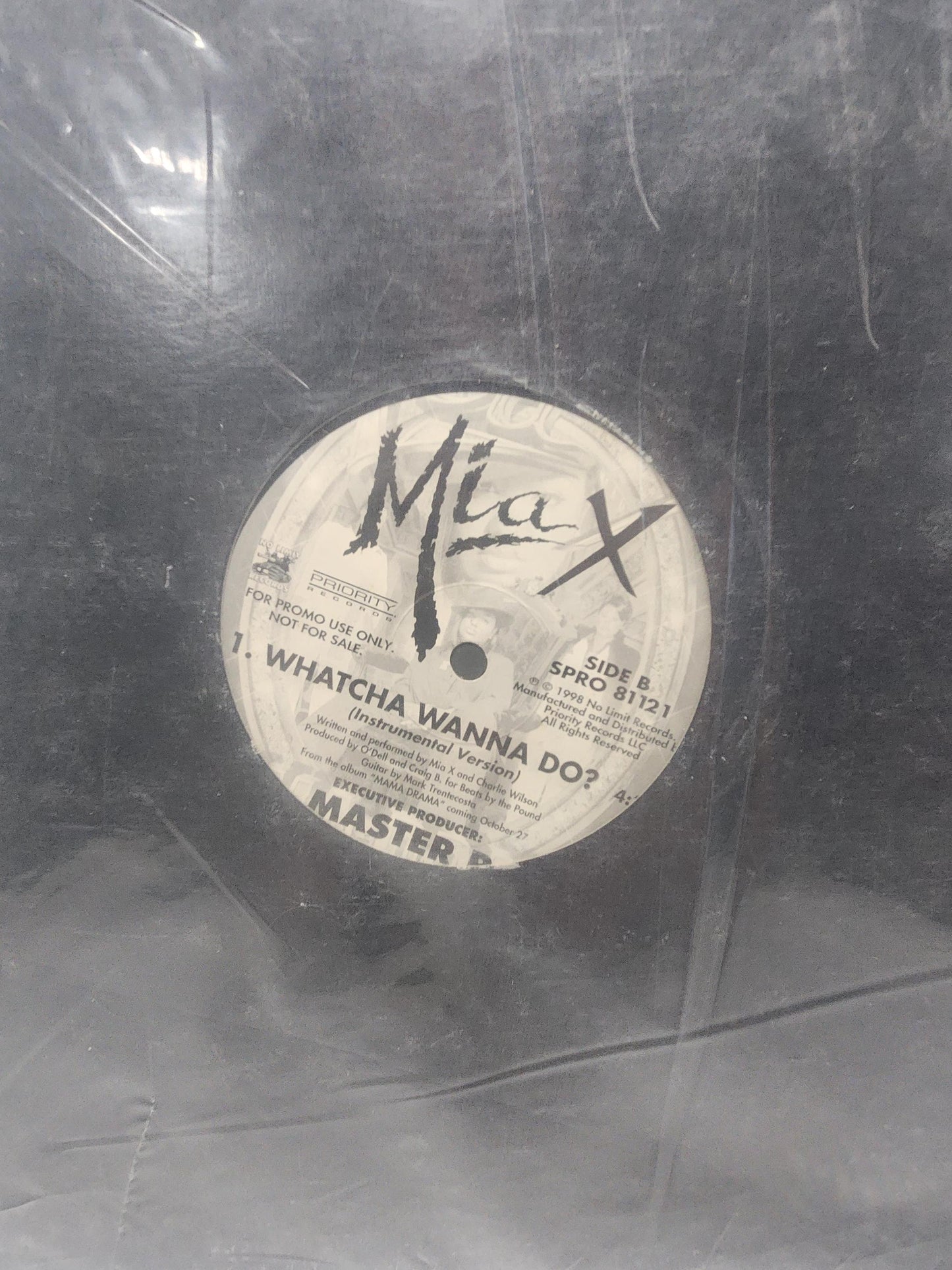 Mia X Whatcha Wanna Do 12 Inch Vinyl LP Record - Mia X - Whatcha Wanna Do - Music - Vinyl - Vinyl Records - Music - Vintage Music
