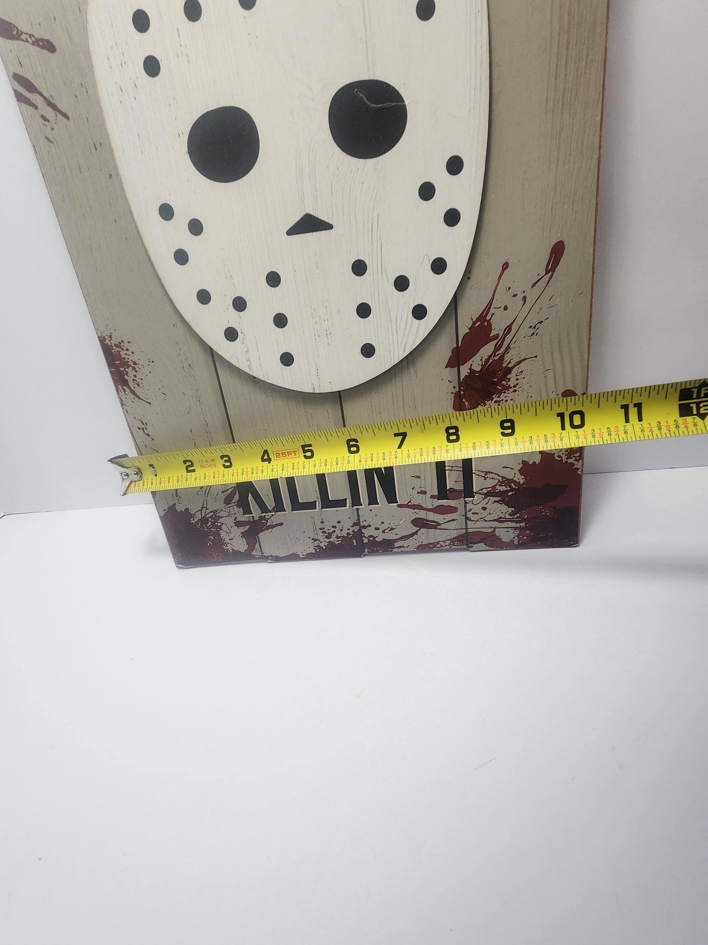 Friday The 13th Horror Jason Sign - Signs - Halloween - Halloween Decor - Jason - Jason Mask - Signs - Horro - Horror Decor