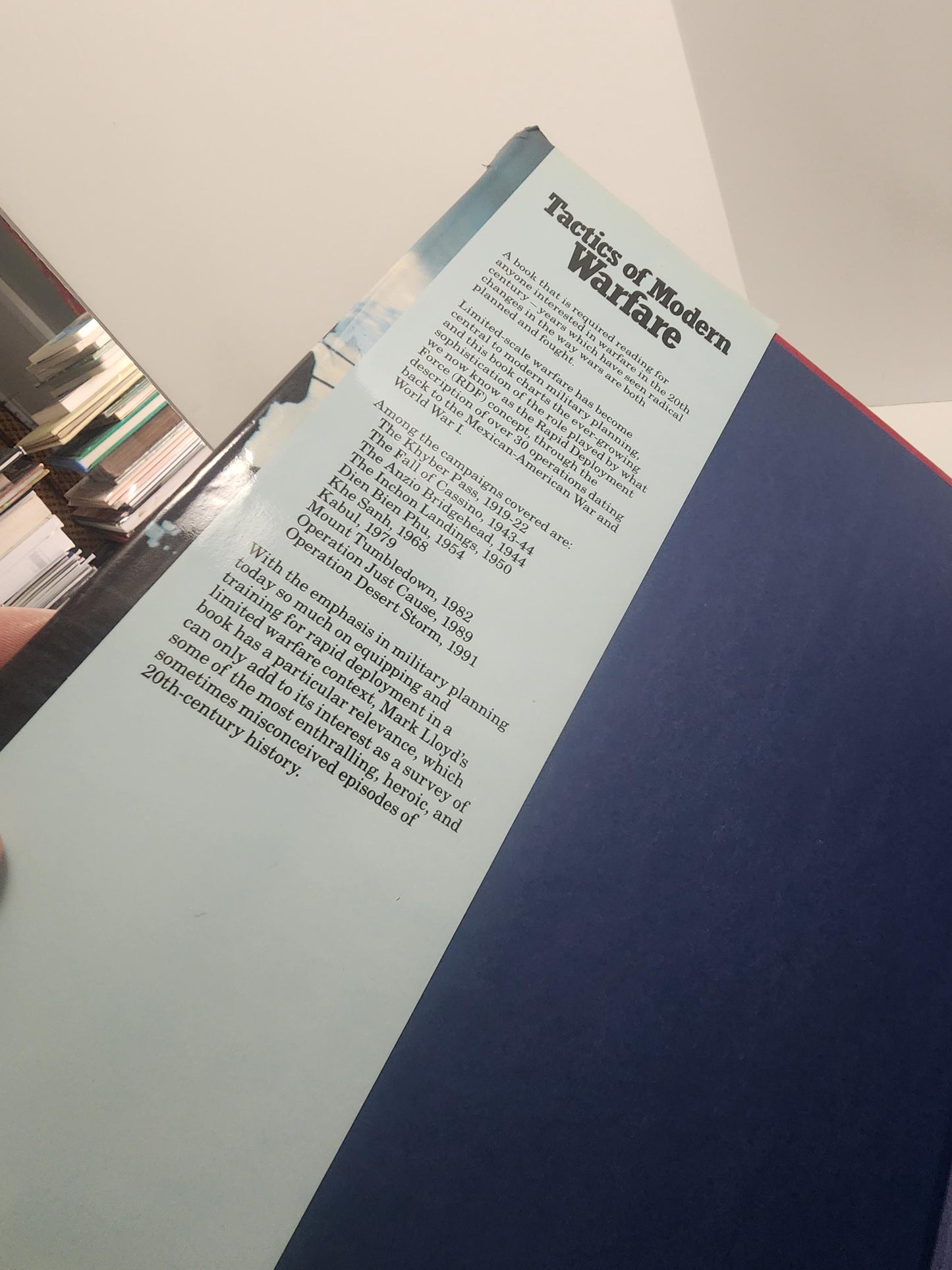 War Battles Vintage Books LOT Of 2 - The Battle Of Waterloo - Modern Warfare - Tactics Of Modern Warfare - War - Army - War Books - History