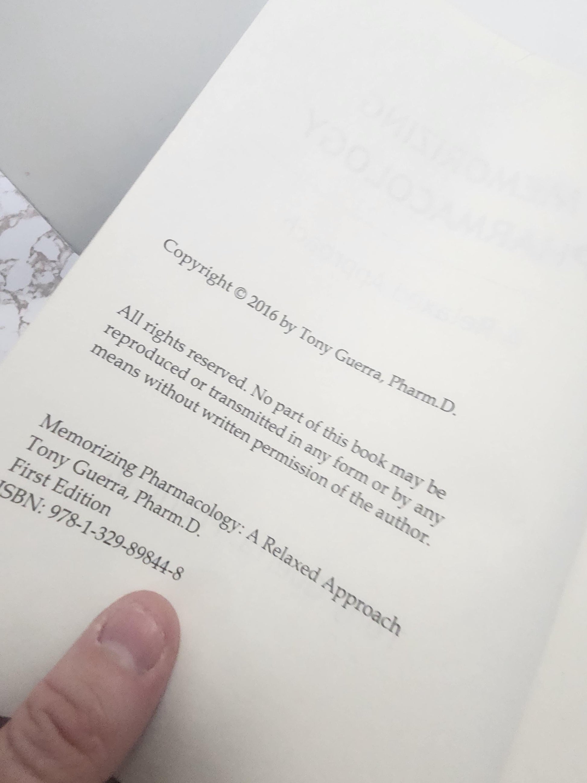 Memorizing Pharmacology Education School Book - Pharmacology - Pharmacist - Medicine - Medicine Books - Educational Books - Learning Books