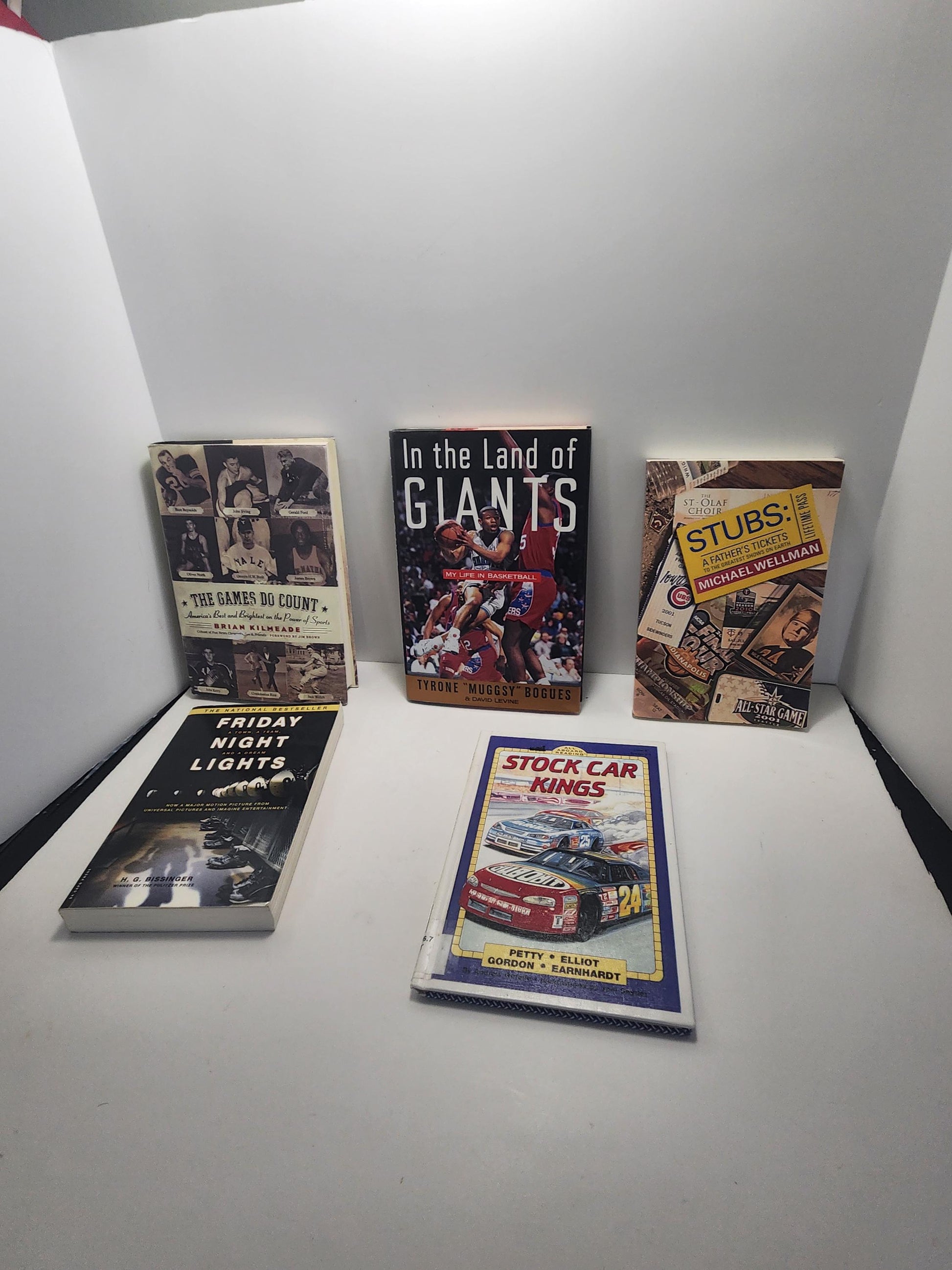 Sports Books - Racing - Nascar - Books - NBA- Basketball Books - Baseball Books - MLB- Stock Cars - NBA Books - Friday Night Lights