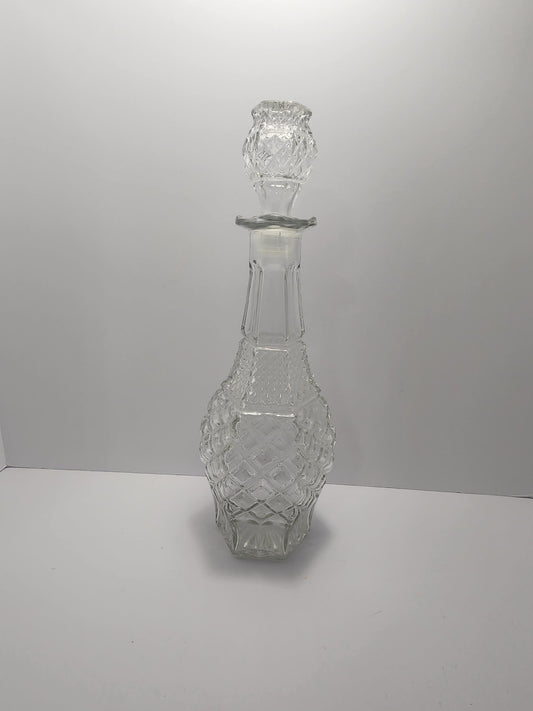 Antique Glass Decanter - Decanter - Glass - Glass Decanter - Vintage Glass - Vintage Decanter - Wine