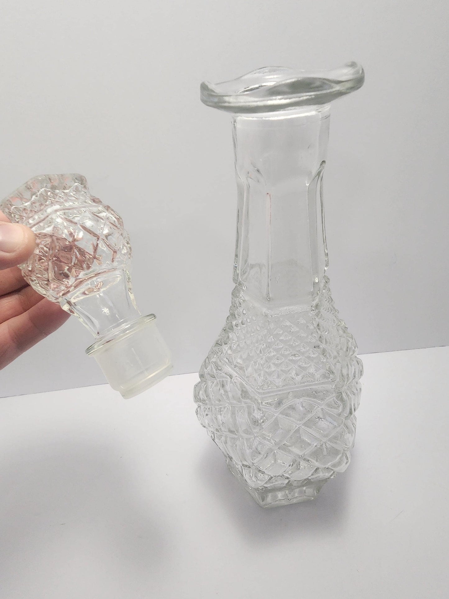 Antique Glass Decanter - Decanter - Glass - Glass Decanter - Vintage Glass - Vintage Decanter - Wine