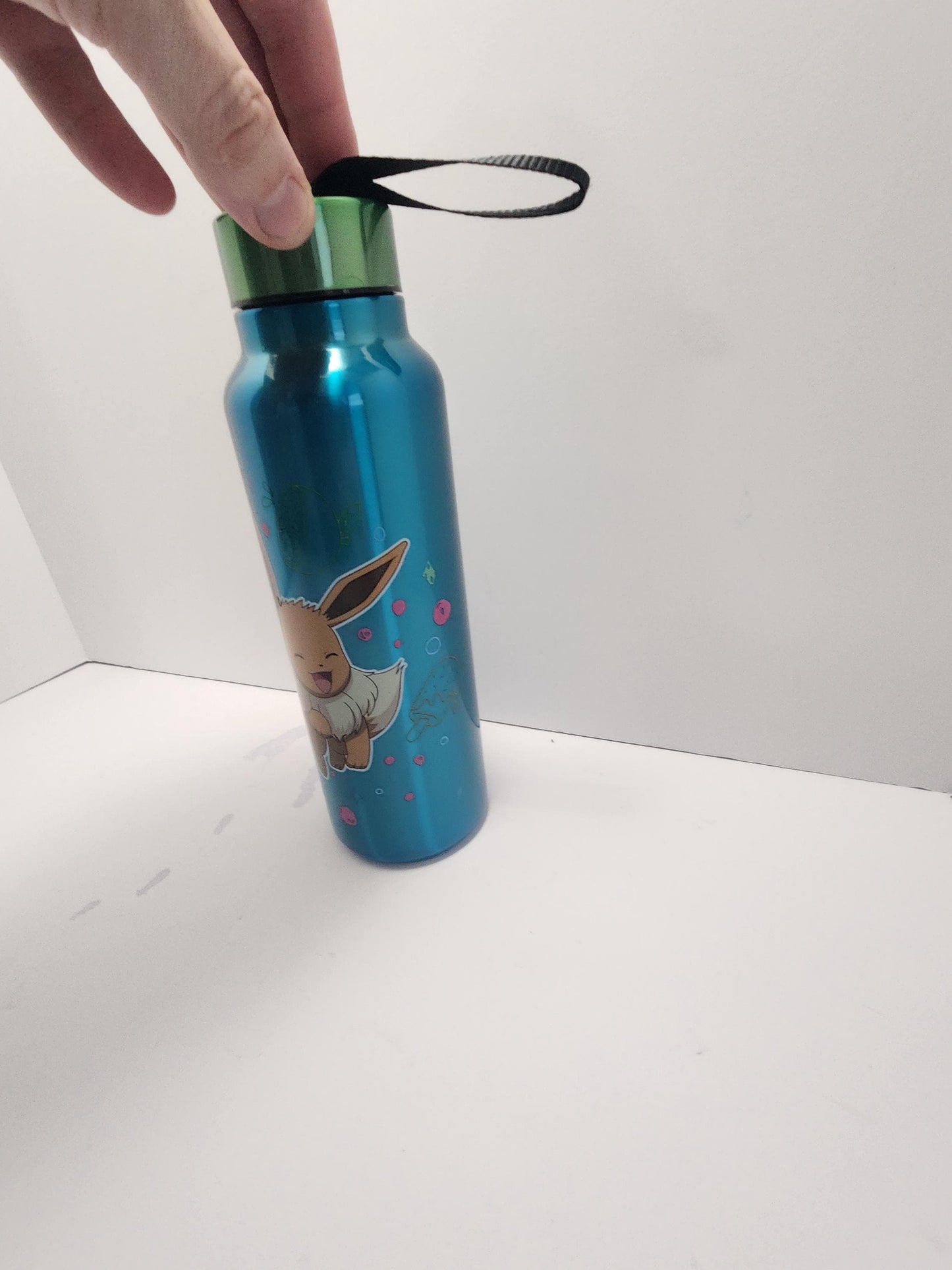 Pikachu & Eevee Stainless Steel Unused Water Bottle - Tumblers - Water Bottle - Stainless Steel - Pokemon - Pikachu - Eeve - Pokemon Gifts