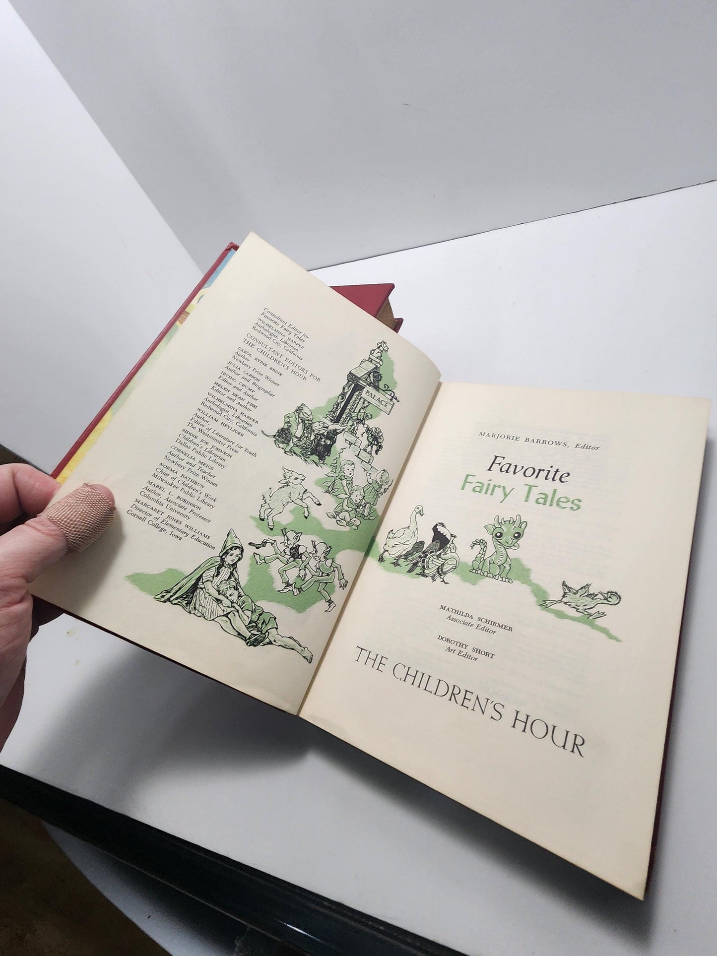 1953 The Children's Hour Fairytales Poems Myths and Legends Book LOT Of 3 - The Children's Hour - 1950s - Antique Books - Fairytales - Myths