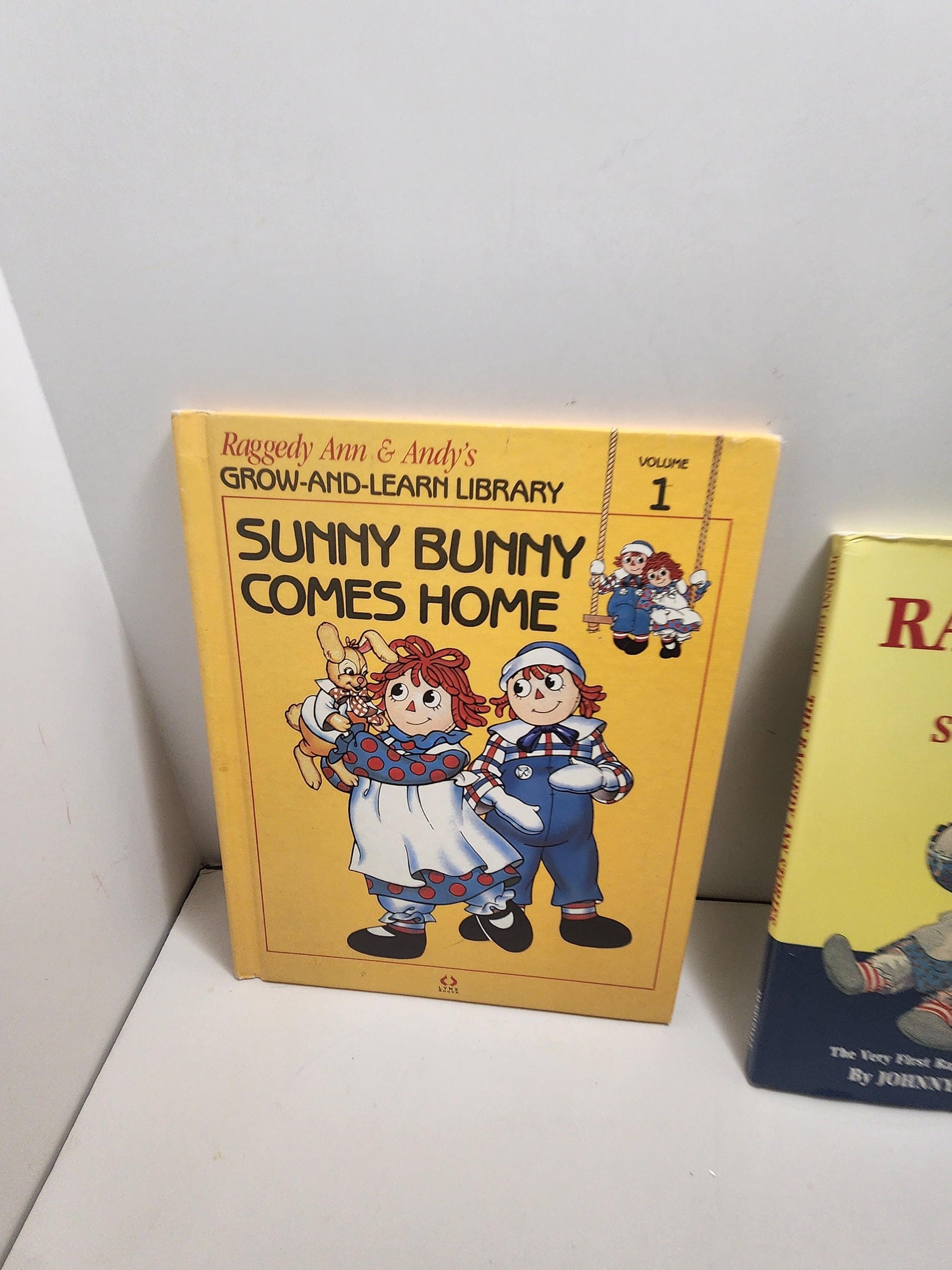 Raggady Ann & Andy Vintage 1980s Books LOT Of 2 - Books - Vintage Books - Children's Books - Raggady - Raggady Ann and Andy