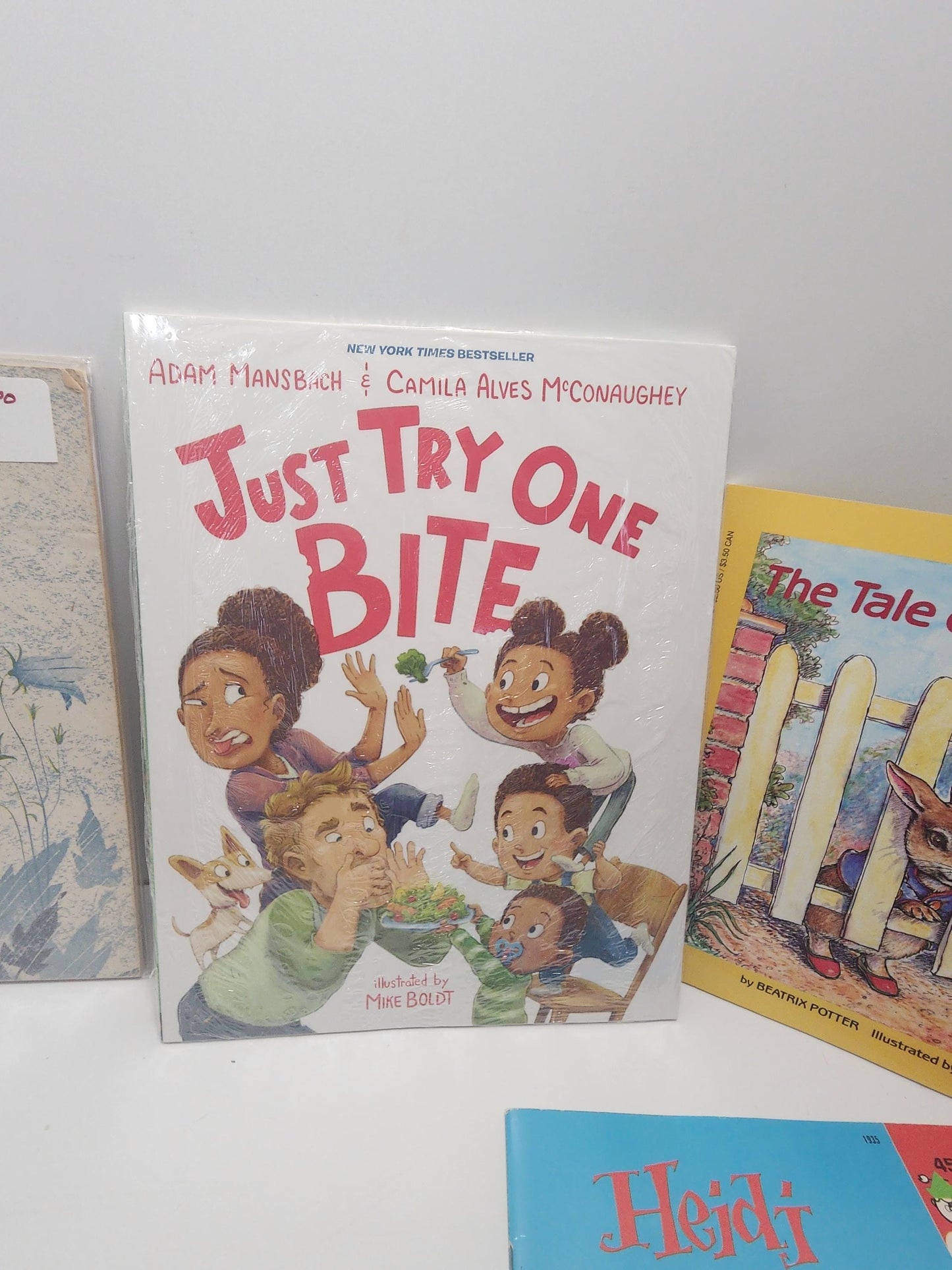 Popular Vintage Children's Books - Books - Children's Books - Peter Rabbit - Just Try One Bite - Vinyl Record Book - Heidi - Where Does The