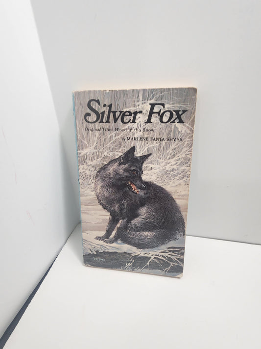 Silver Fox 1975 By Marlene Fanta Shyer - Silver Fox - Paperback Books - Vintage Books - Silver Fox - Silver Fox Gifts - Silver Fox Book