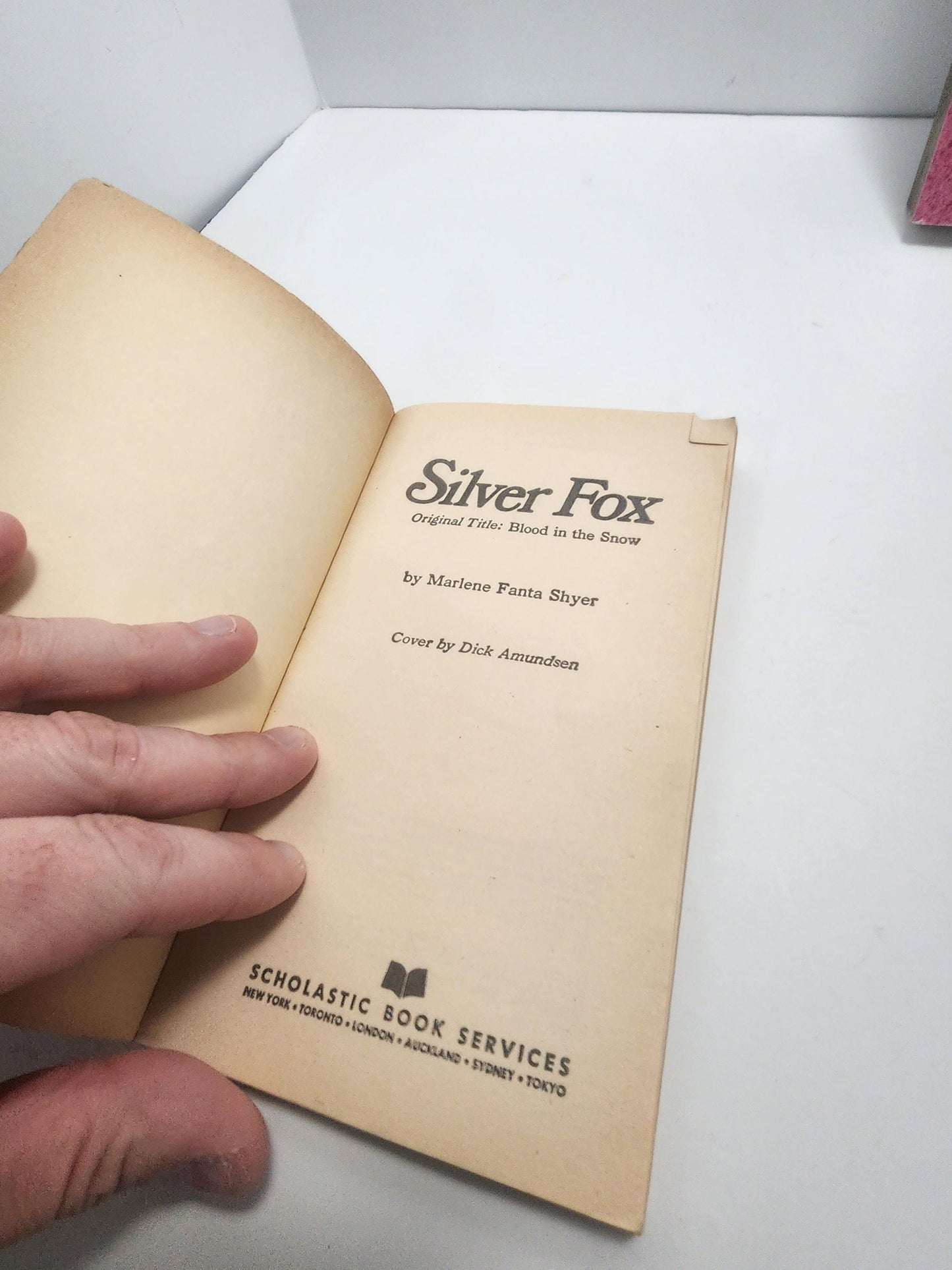 Silver Fox 1975 By Marlene Fanta Shyer - Silver Fox - Paperback Books - Vintage Books - Silver Fox - Silver Fox Gifts - Silver Fox Book