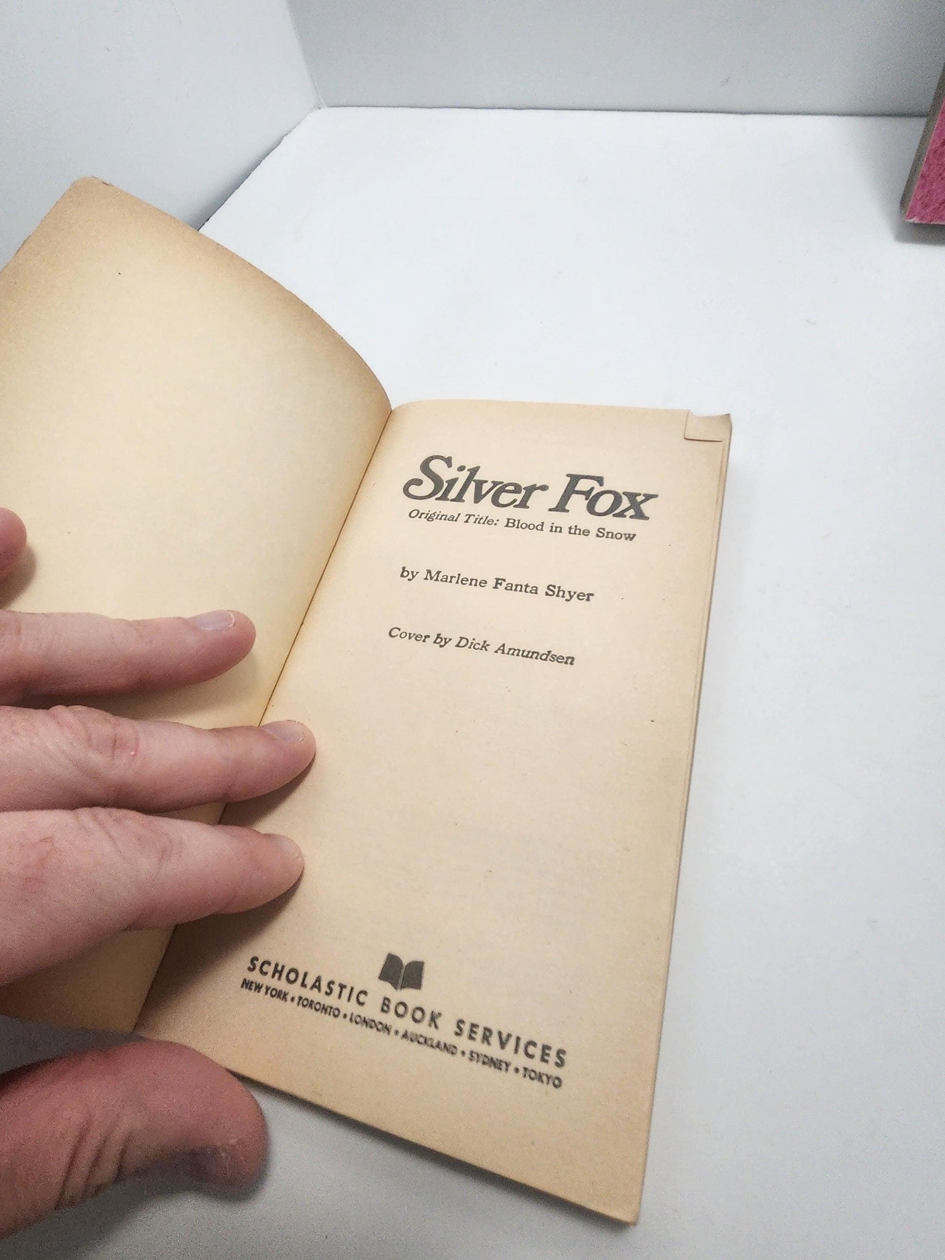 Silver Fox 1975 By Marlene Fanta Shyer - Silver Fox - Paperback Books - Vintage Books - Silver Fox - Silver Fox Gifts - Silver Fox Book