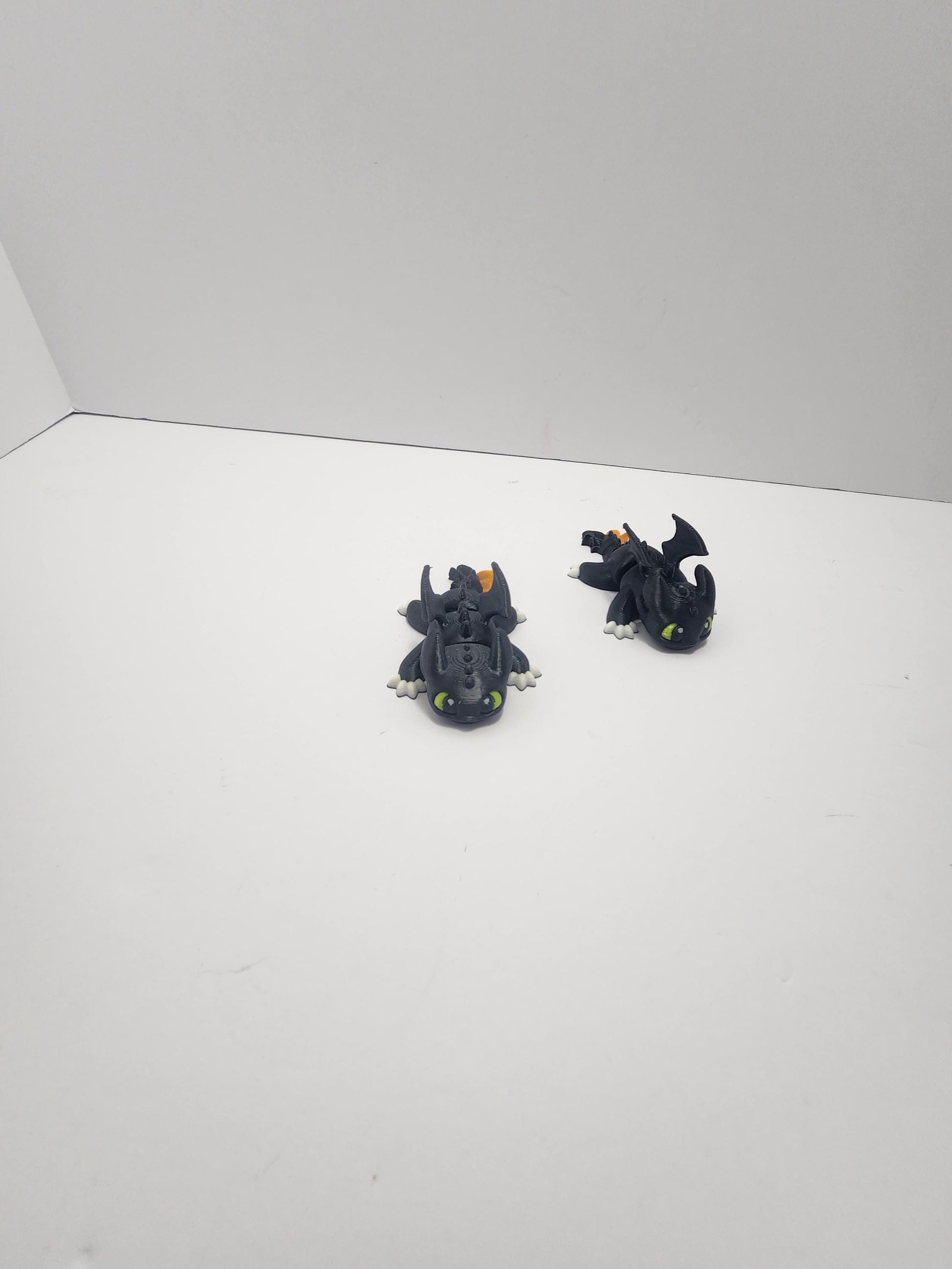 How To Train Your Dragon Homemade Toothless Moveable 3D Printed Figure - Dragons - Toothless - How To Train Your Dragon - Dragon Figures