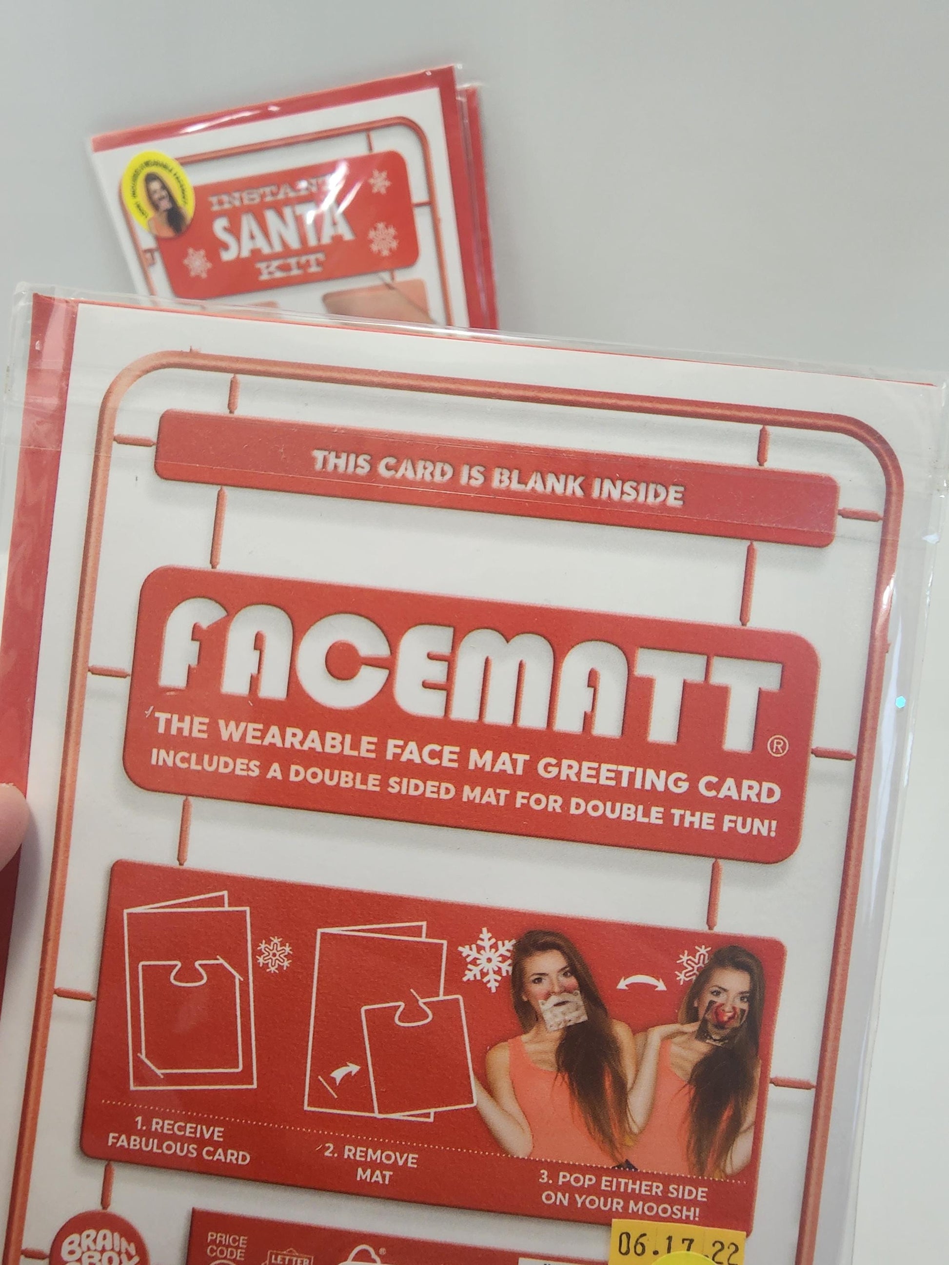 Instant Santa Costume Face Kit - Halloween - Costumes - Santa - Santa Beard - Christmas - Christmas Costume - Santa Costume