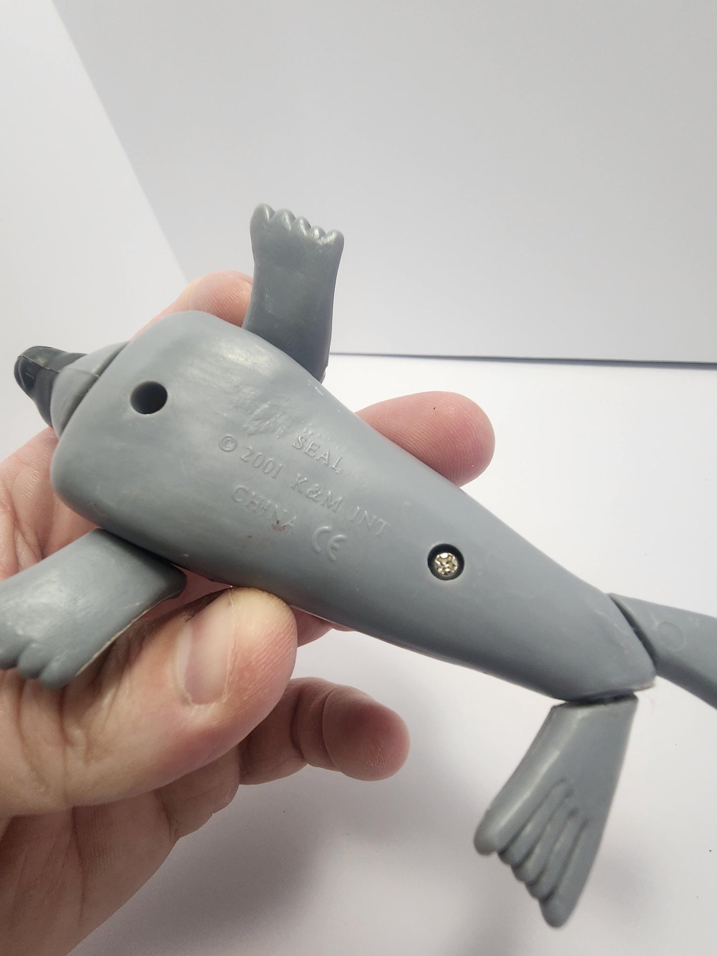 Marine Vintage Toy Animals - Bath Toys - Munchkin - Seal - Sharks - Dolphins - Pretend Play - Vintage Toys