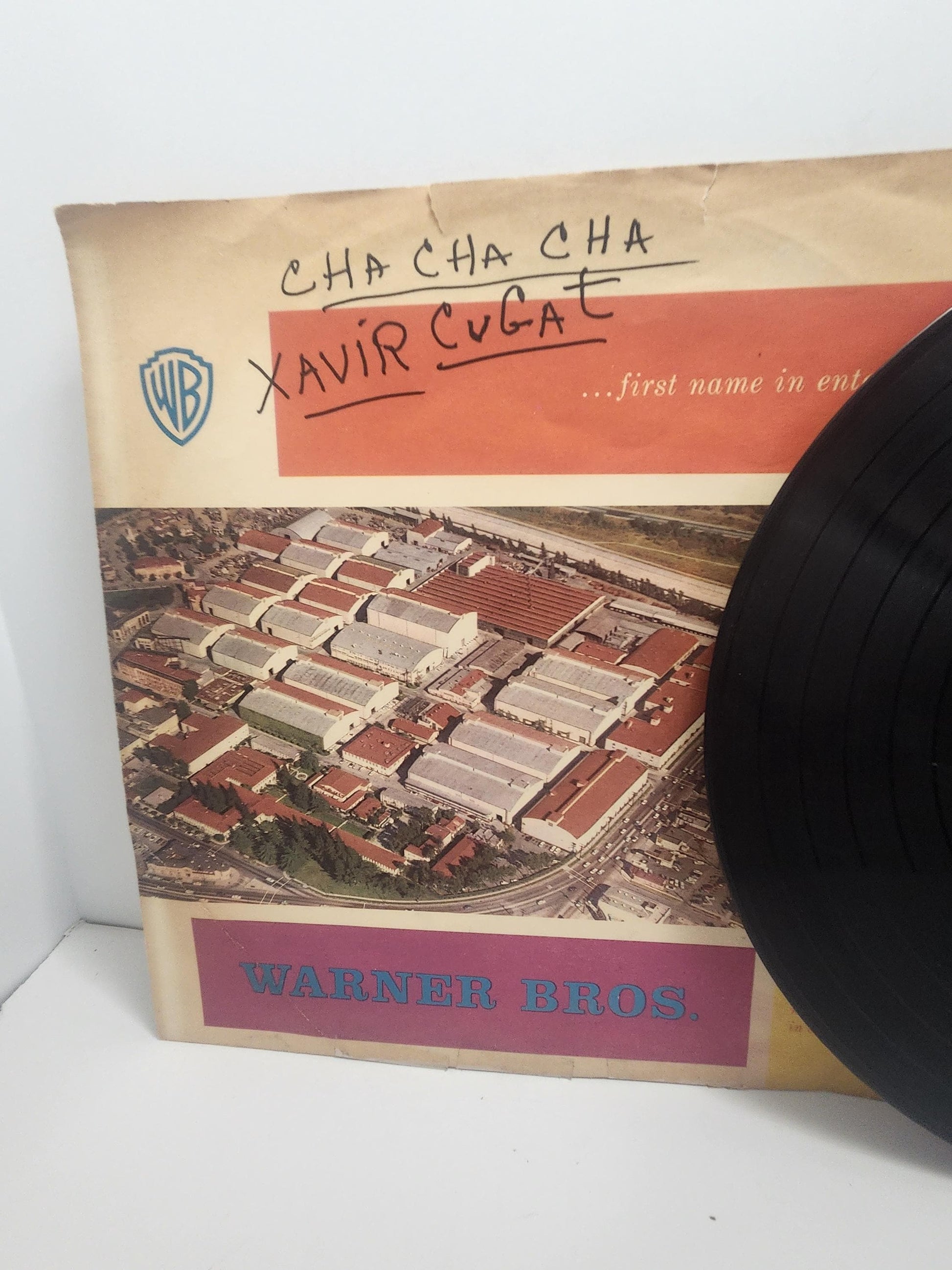 1980s Vinyl Xavir Cugat Cha Cha Cha Record - Records - Vinyl - Vinyl Records - Xavir Cugat - Cha Cha Cha - Vintage Music - LP Records