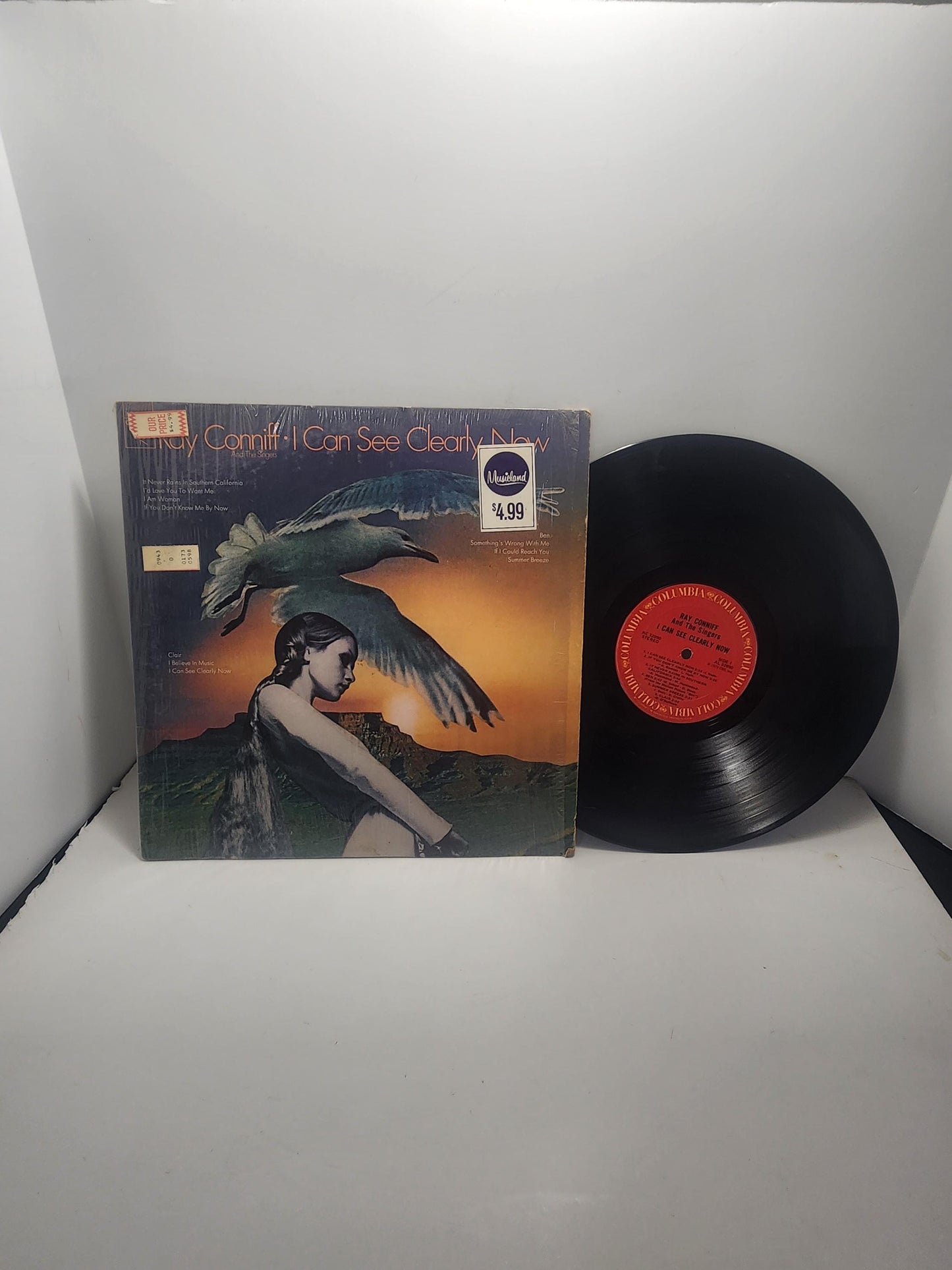 1973 Orginal I Can See Clearly Now By Ray Conniff - I Can See Clearly Now - Ray Conniff - Records - Vinyl - Vinyl Lp Records - Popular Music