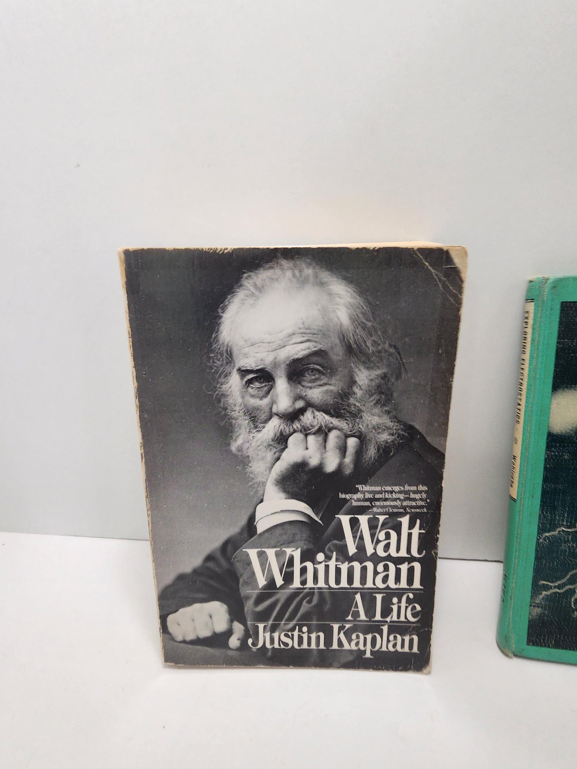 Walt Whitman A Life 1980s Justin Kaplan - Justin Kaplan - Justin Kaplan Books - Vintage Books - 1980s - A Life - Walt Whitman
