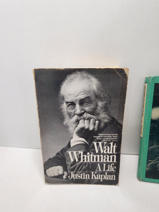 Walt Whitman A Life 1980s Justin Kaplan - Justin Kaplan - Justin Kaplan Books - Vintage Books - 1980s - A Life - Walt Whitman