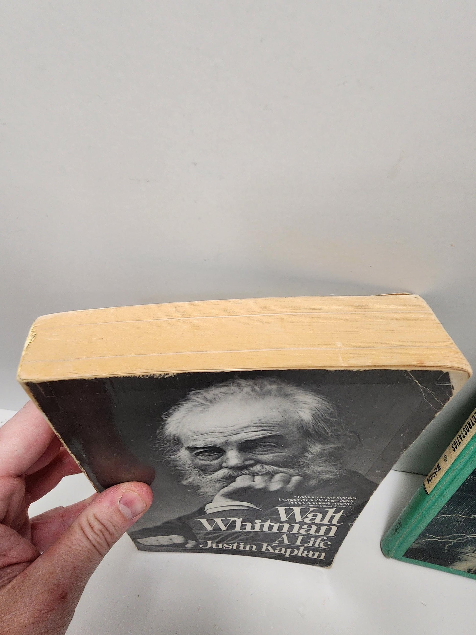 Walt Whitman A Life 1980s Justin Kaplan - Justin Kaplan - Justin Kaplan Books - Vintage Books - 1980s - A Life - Walt Whitman