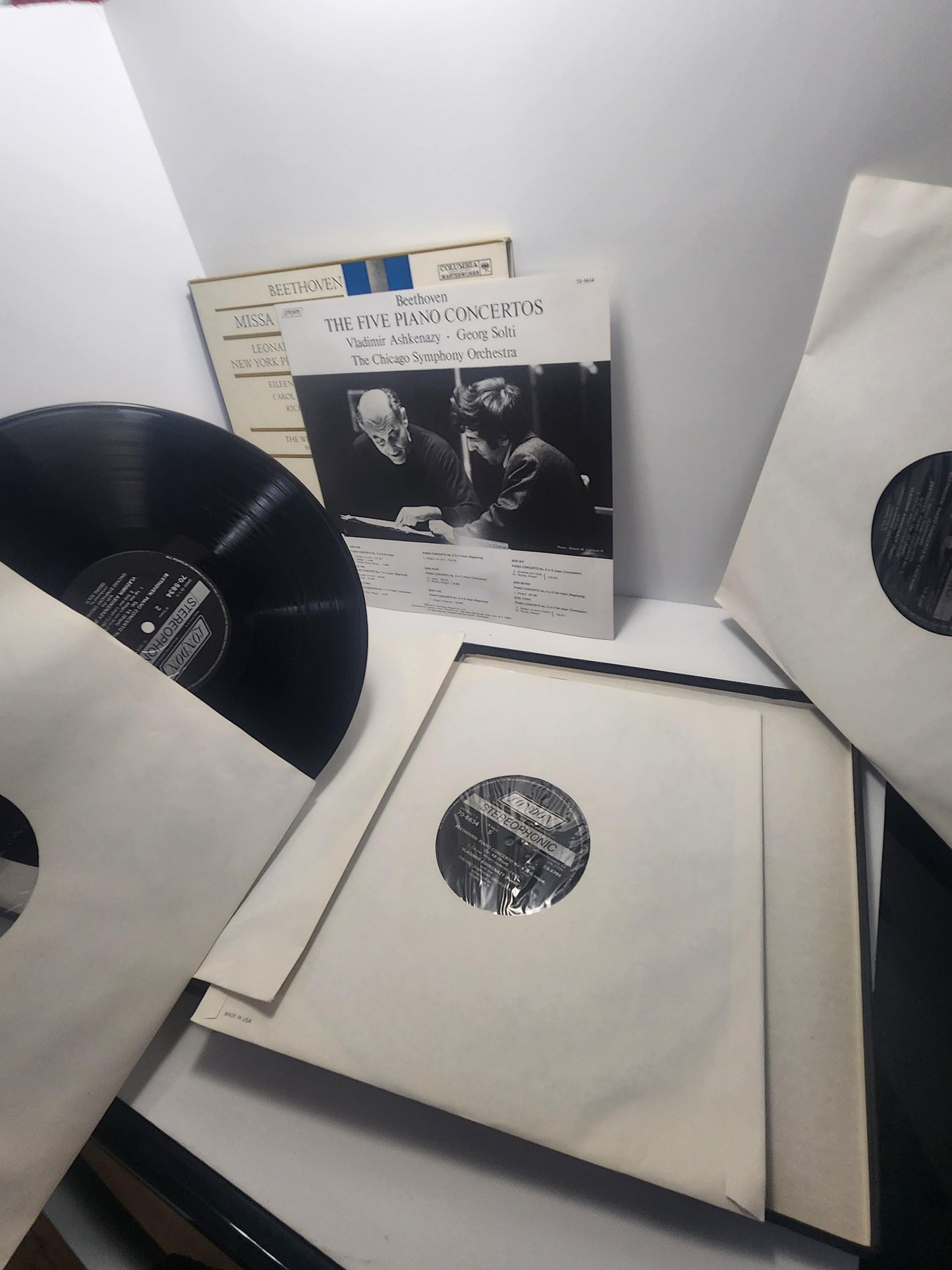 1970s 1980s Beethoven LOT Of 3 Vintage Vinyl LP Records Sets - Beethoven - Beethoven Records - LPS - Lp Records - Vinyl - Vinyl Records