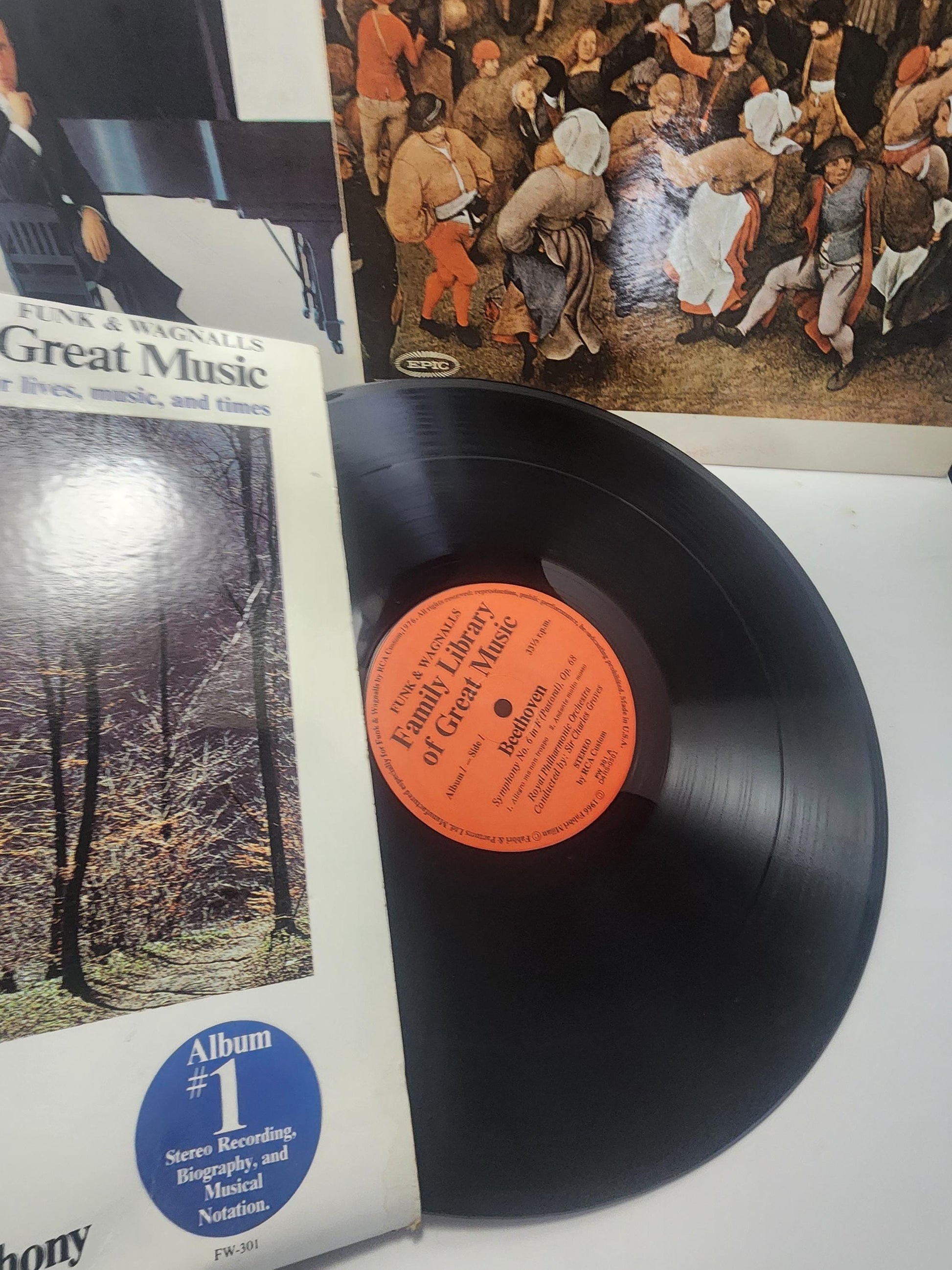 1970s 1980s Beethoven LOT Of 3 Vintage Vinyl LP Records Sets - Beethoven - Beethoven Records - LPS - Lp Records - Vinyl - Vinyl Records