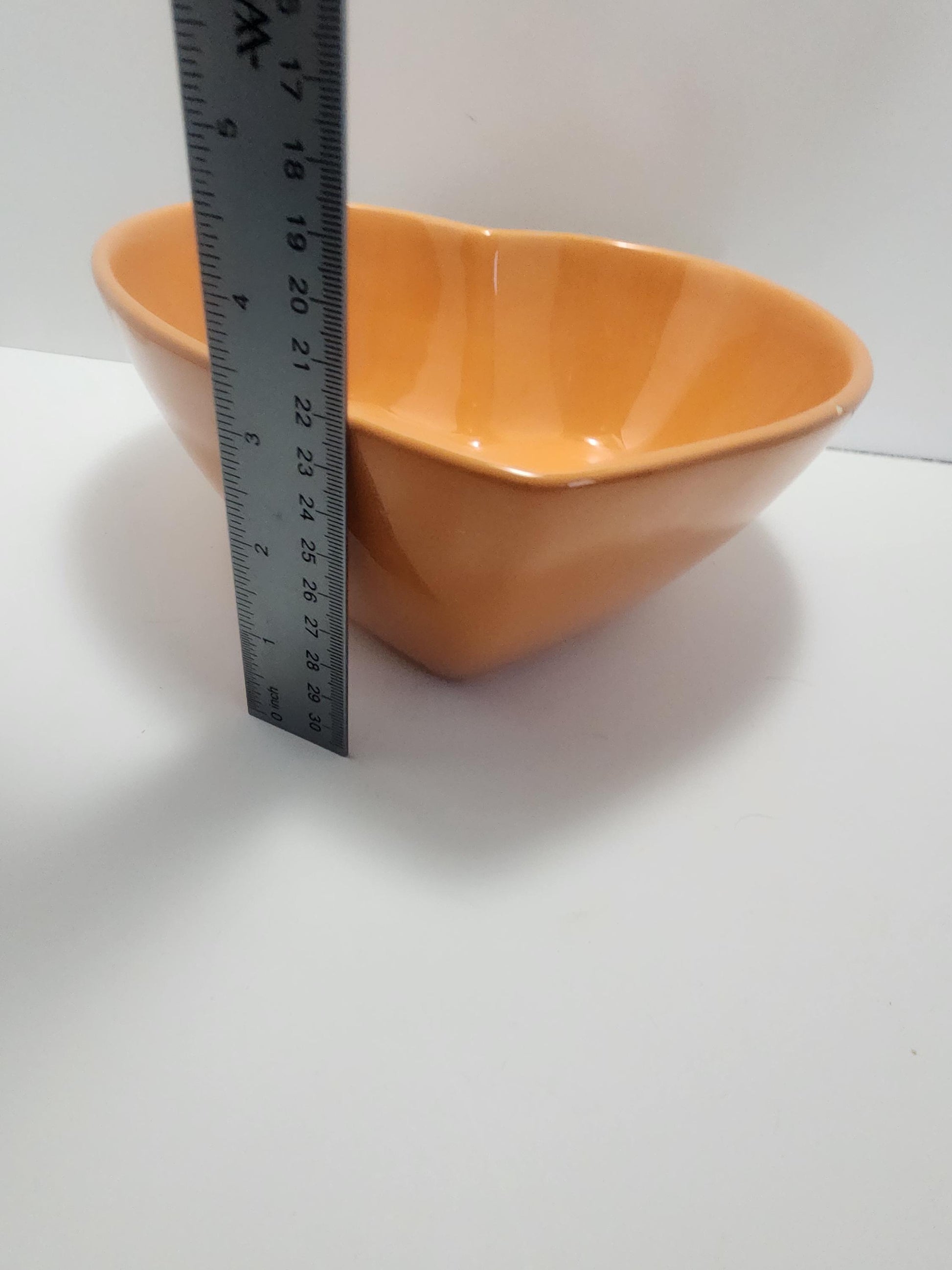 Happy Chic Le Creuset Stoneware Heart Dish in Orange Blossom - Orange Dishes - Happy Chic - Stoneware - Heart Dish - Dishes - Kitchen