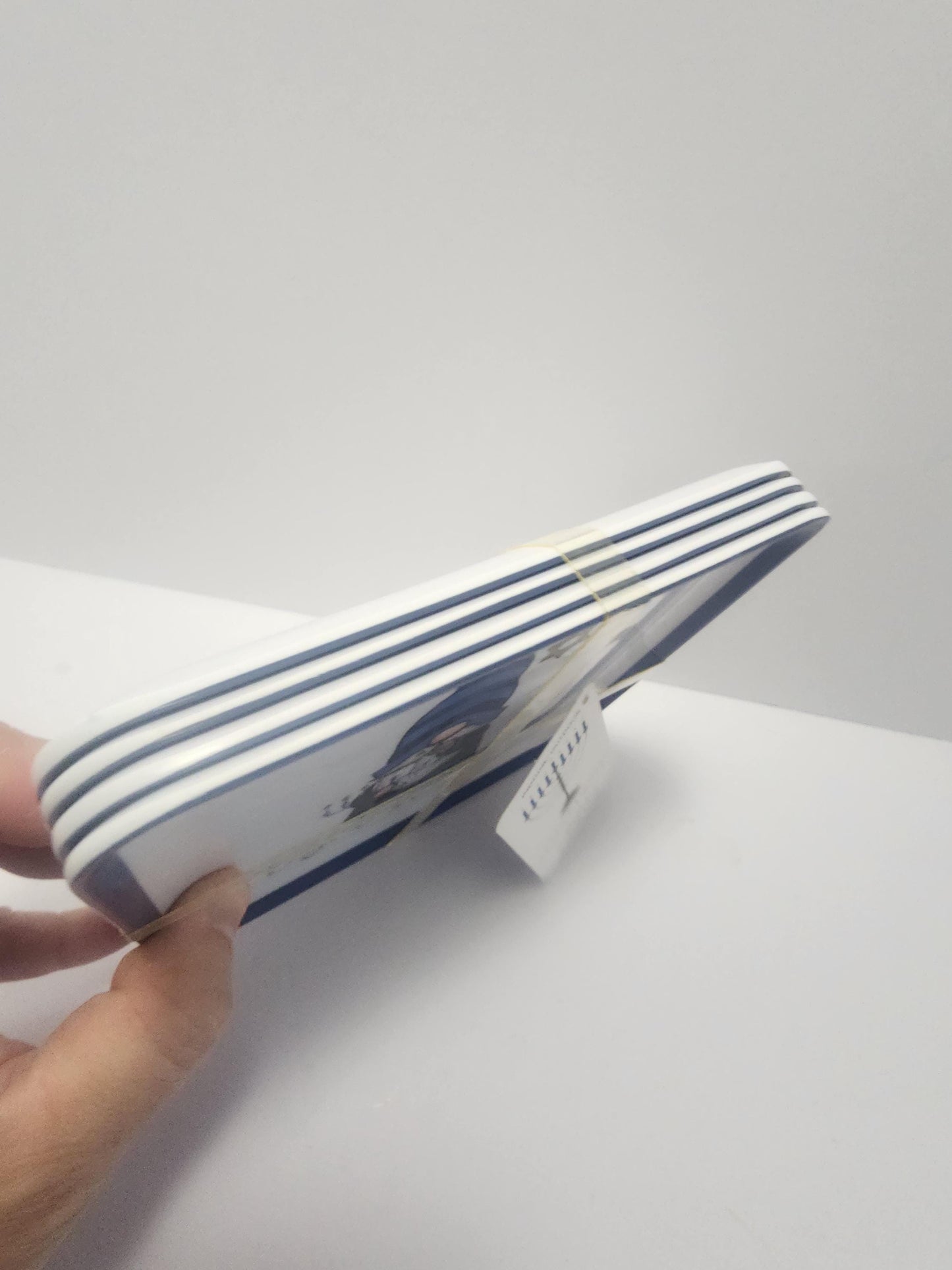 Hanukkah Gnomes Kitchen Plates SET Of 4 - Gnomes - Hanukkah - Hanukkah Gnomes - Kitchen - Kitchen Decor - Kitchen Set -Gnomes Decor - Plates