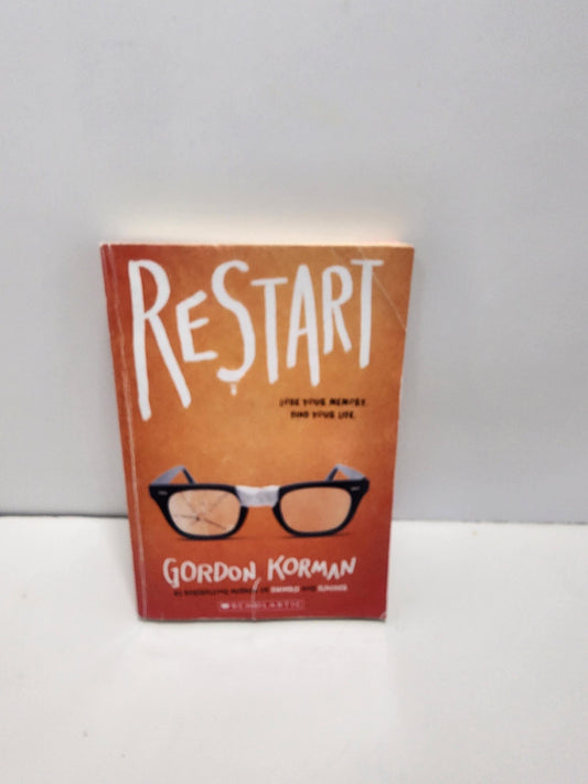 Restart By Gordon Horman 8th Grade Learning Book - School - School Books - Educational Books - 8th Grade - Middle School - Restart Book