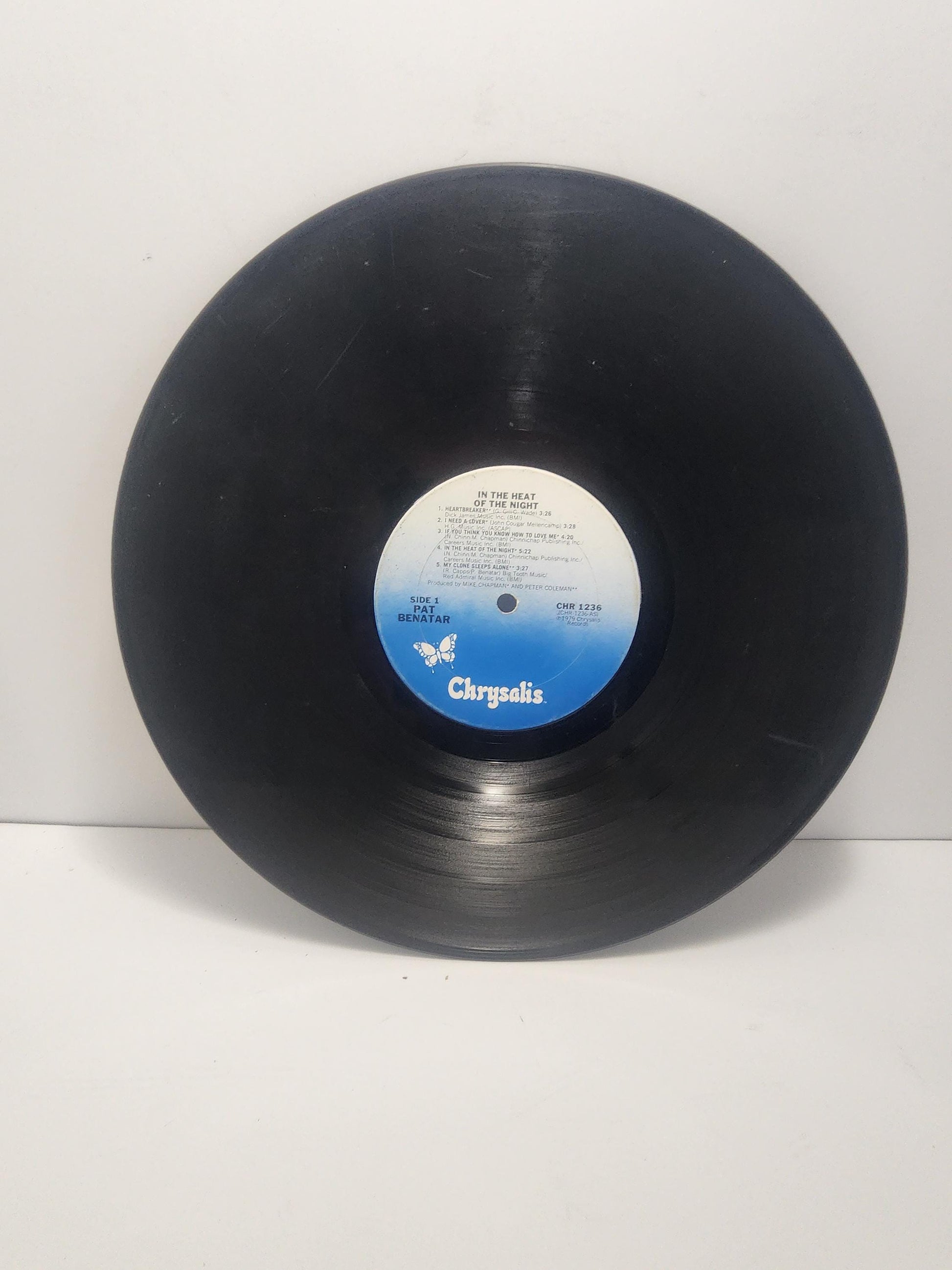 Pat Benetar In The Heat Of The Night Vintage 1980s Vinyl LP Record - Pat Benatar - In The Heat Of The Night - Heat Of The Night - Vinyl