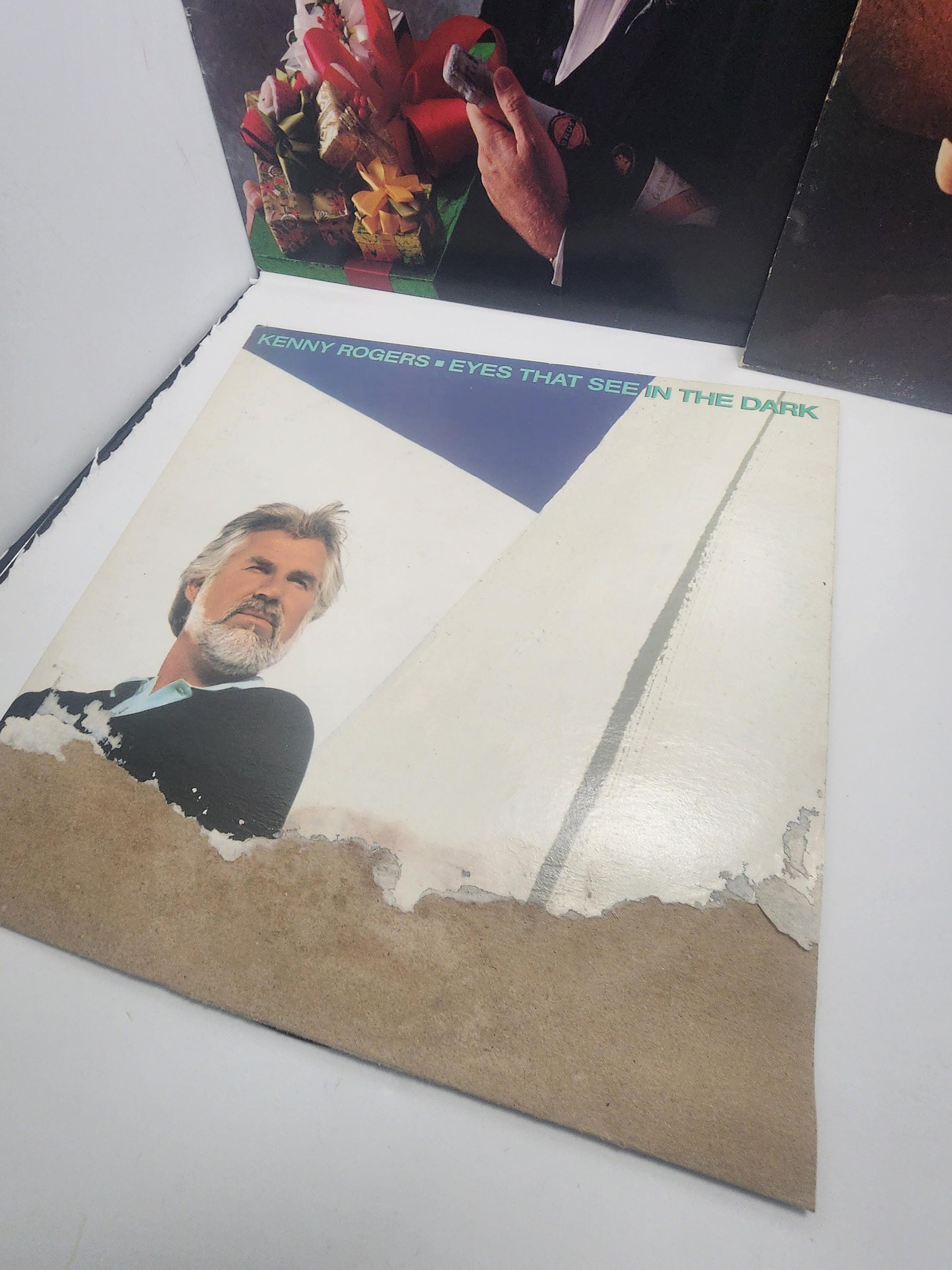 Kenny Rodgers Vintage 1980s LOT Of 3 Vinyl Lp Records - Vinyl - Vinyl LP Records - Kenny Rodgers - Kenny Rodgers Records - Music - Christmas