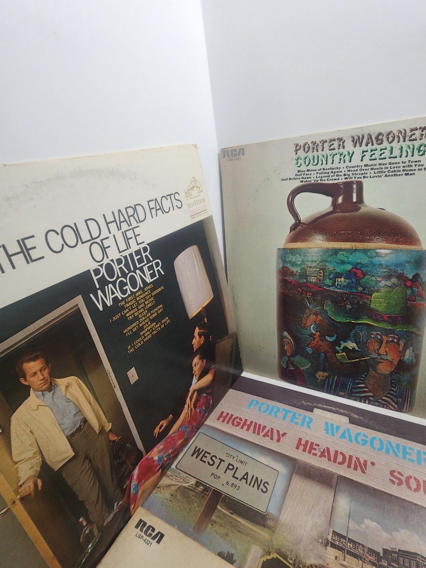 Porter Wagoner LOT Of 9 Vintage Vinyl LP Records - Porter Wagoner - West Plains Missouri - Missouri - Vinyl - Vintage Records - Lp Records