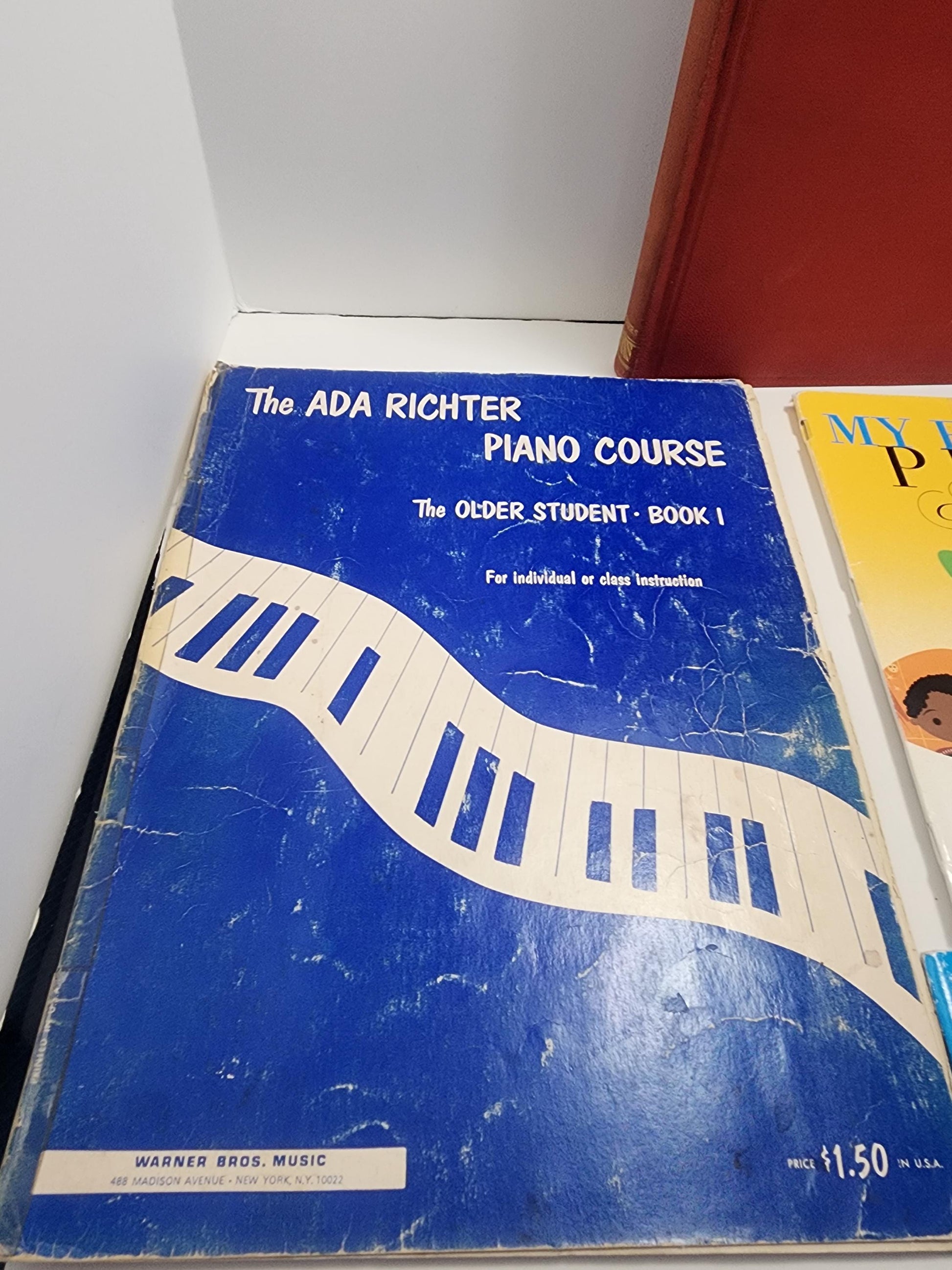 My First Piano & Others LOT Of 5 Lesson Books - Sheet Music - Piano - My First Piano - Lesson Books - Band - Instruments - Musical Books