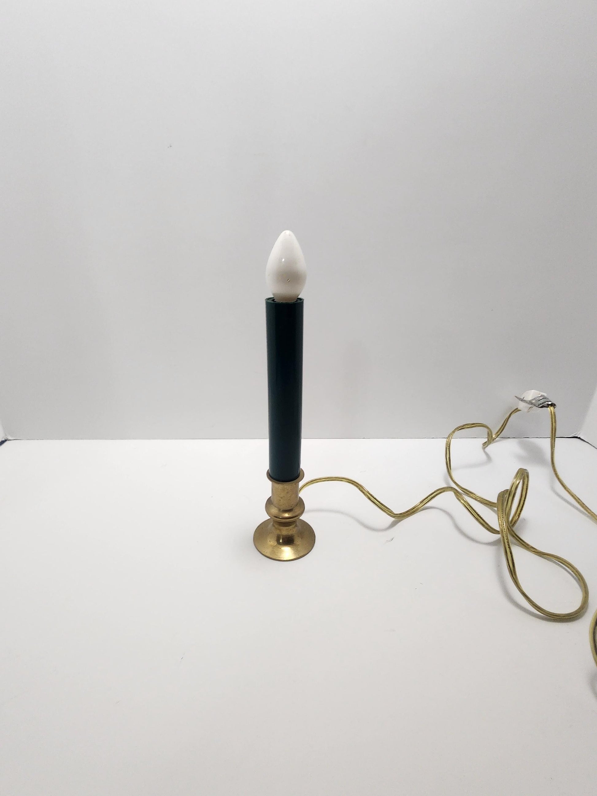 Vintage Light Up Candlestick - Christmas - Lights - Christmas Lights - Candles - Candlestick - Vintage Lights - Christmas Candle