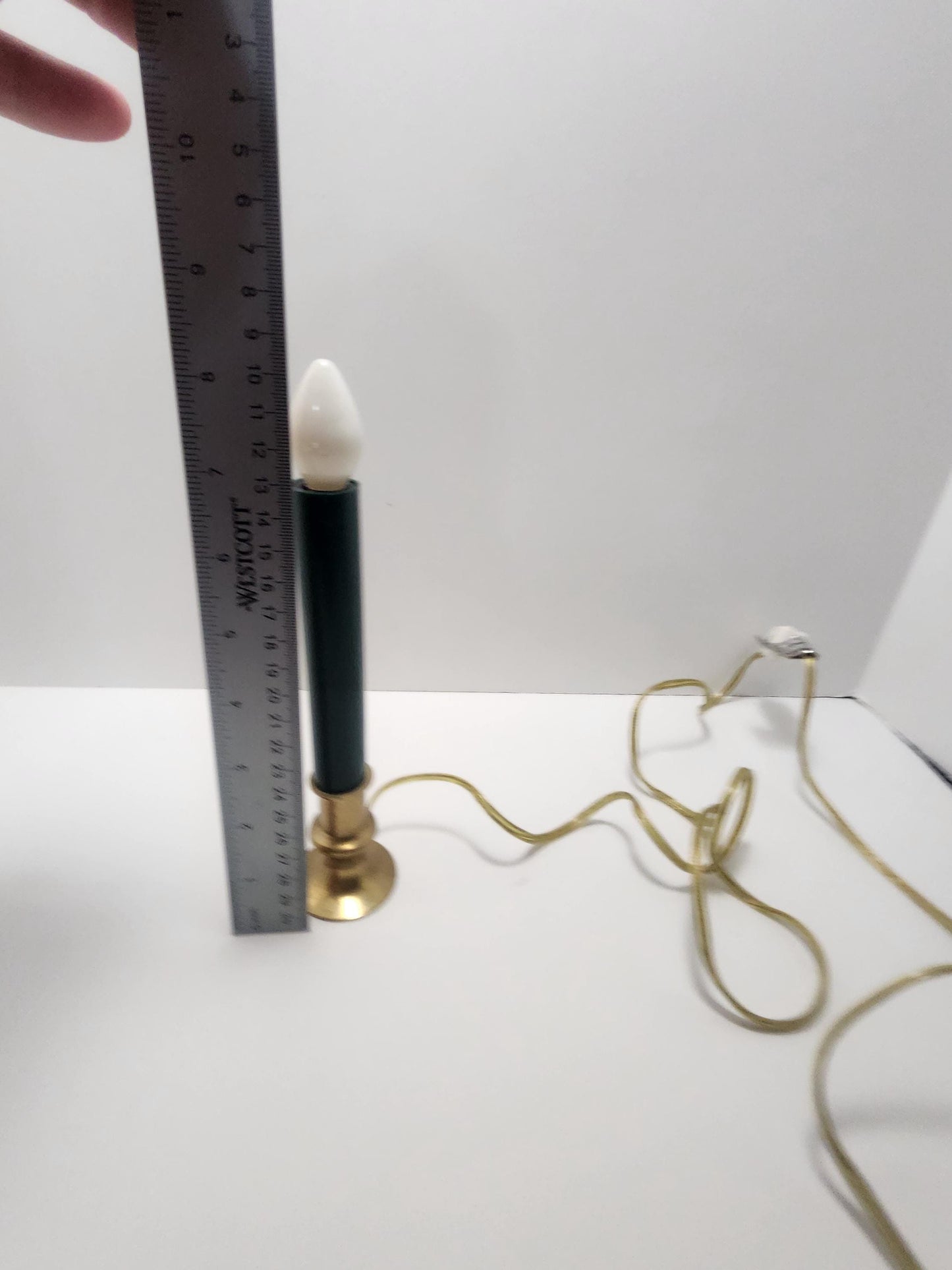 Vintage Light Up Candlestick - Christmas - Lights - Christmas Lights - Candles - Candlestick - Vintage Lights - Christmas Candle