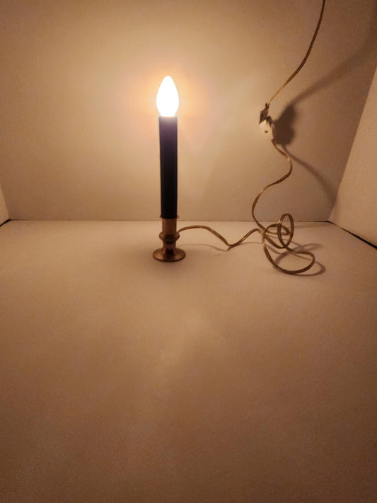 Vintage Light Up Candlestick - Christmas - Lights - Christmas Lights - Candles - Candlestick - Vintage Lights - Christmas Candle