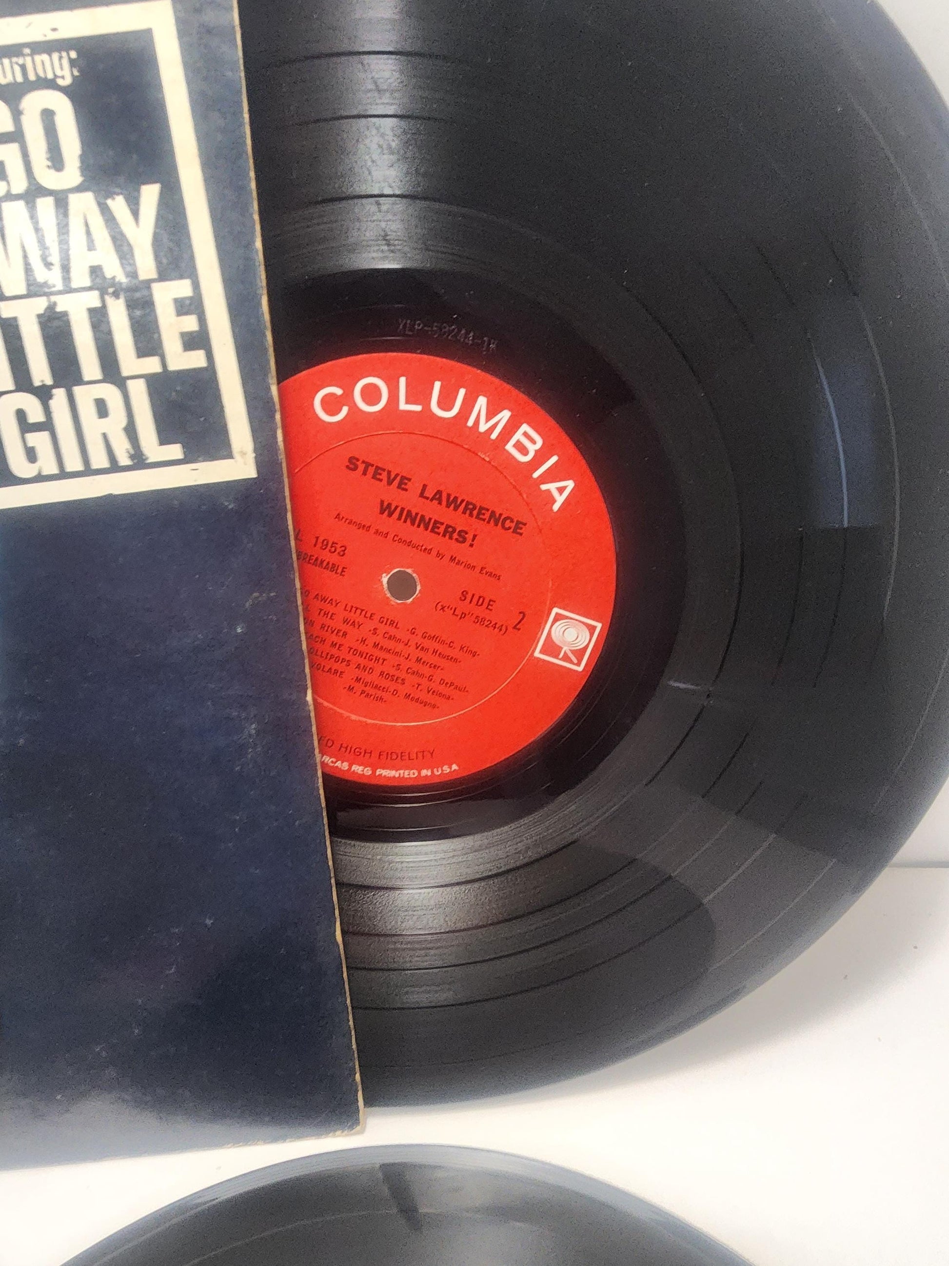 The Steve Lawrence Show 1980s Vinyl LP Records LOT Of 2 - Records - Shows - TV Shows - The Steve Lawrence Show - Vinyl Records